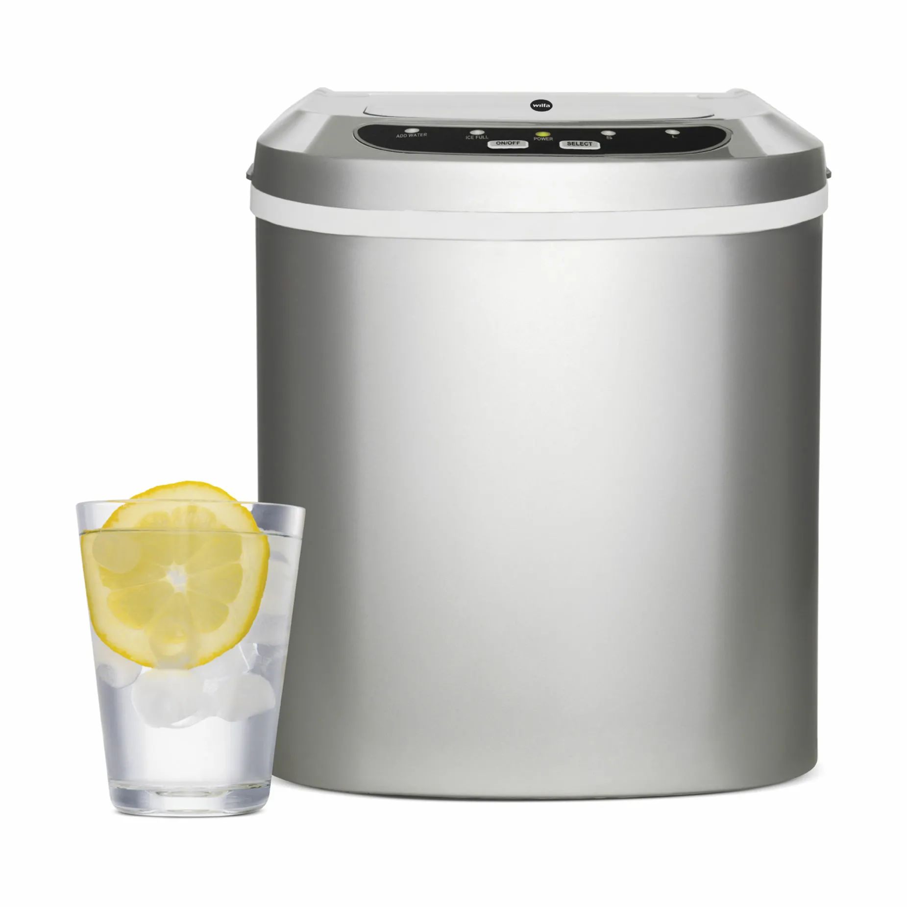 Wilfa Isterningmaskiner Frostbitt ICE-12S Isterningemaskine i Sølvfarvet, 3