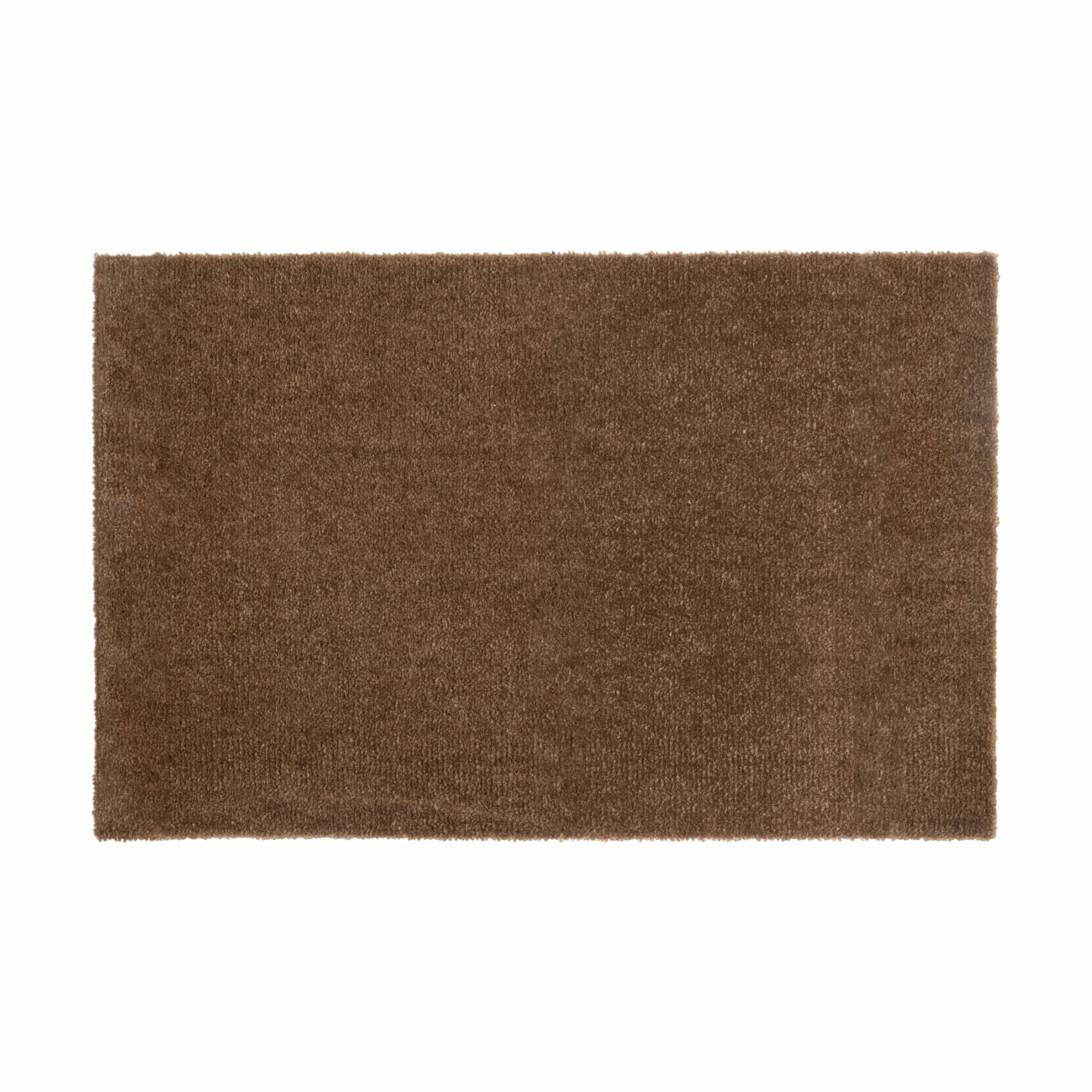 Tica Copenhagen Dørmåtter Uni Color Gulvmåtte i cognac, B40 x L60 cm, 1