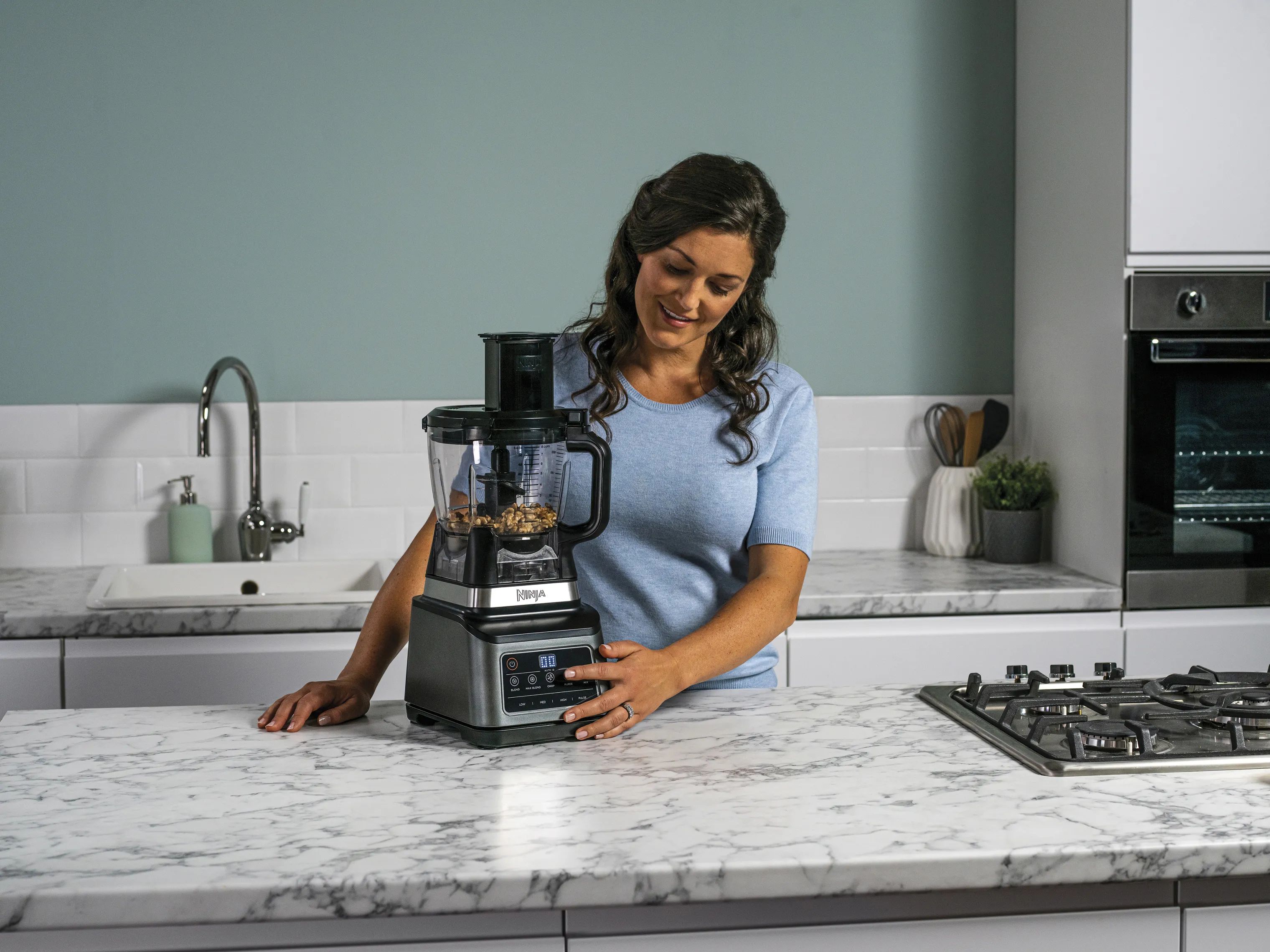 Ninja Foodprocessorer Ninja 3in1 Foodprocessor/Blender BN800EU i Sort, 3