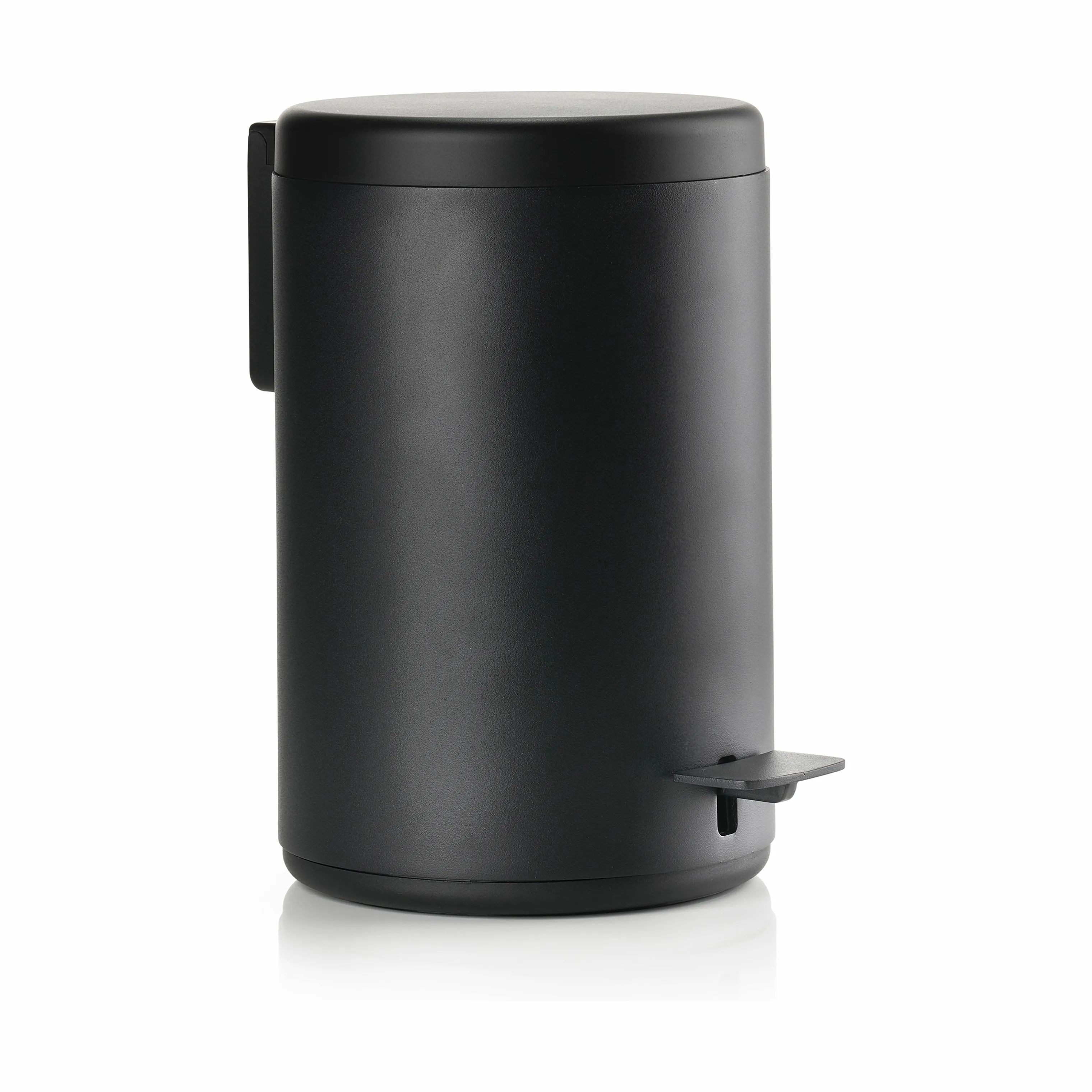 Zone Toiletspande Rim Pedalspand i Sort, 26,5 cm, 1