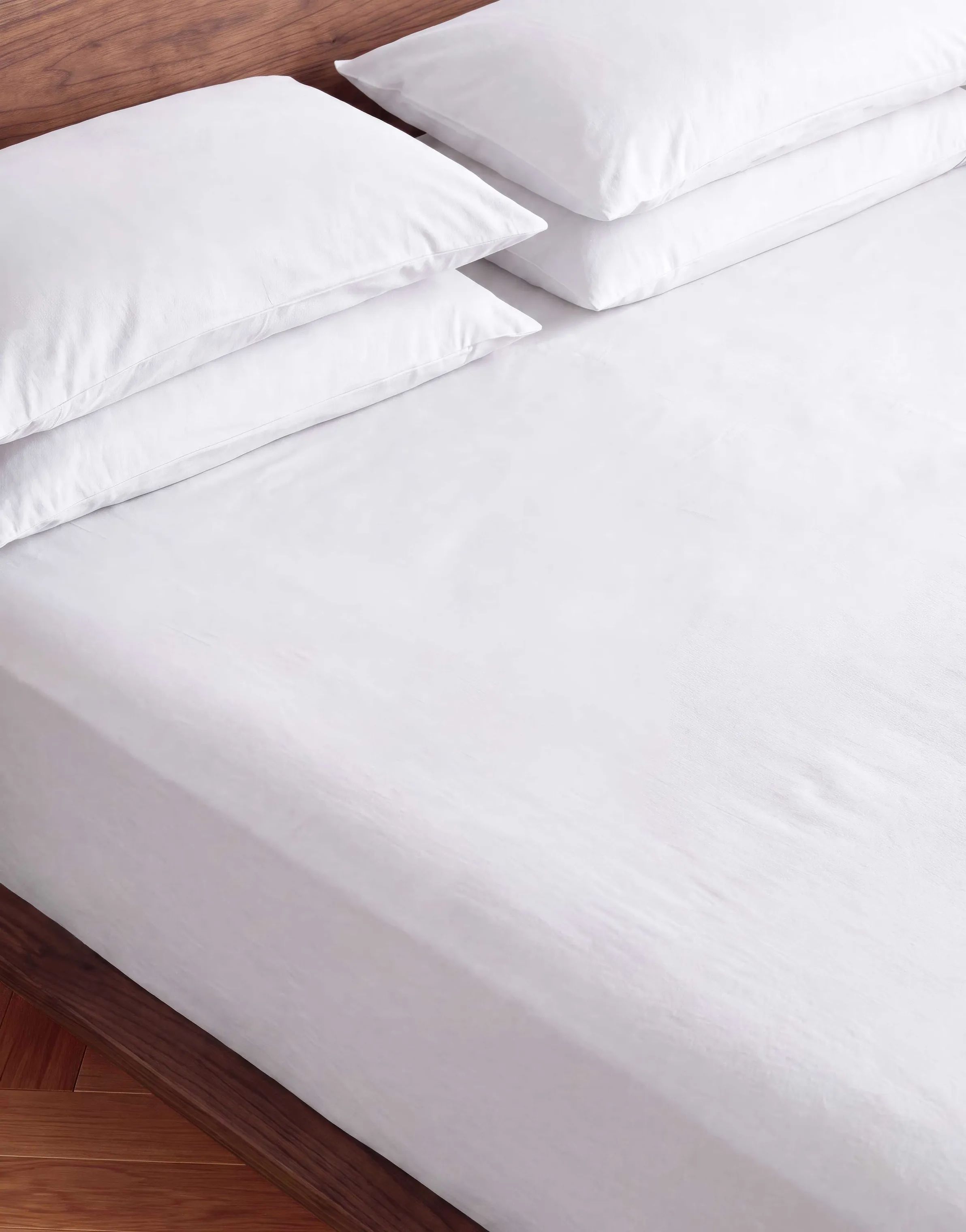 Essenza Hovedpudebetræk Fine Organic Jersey Pudebetræk i White, 2