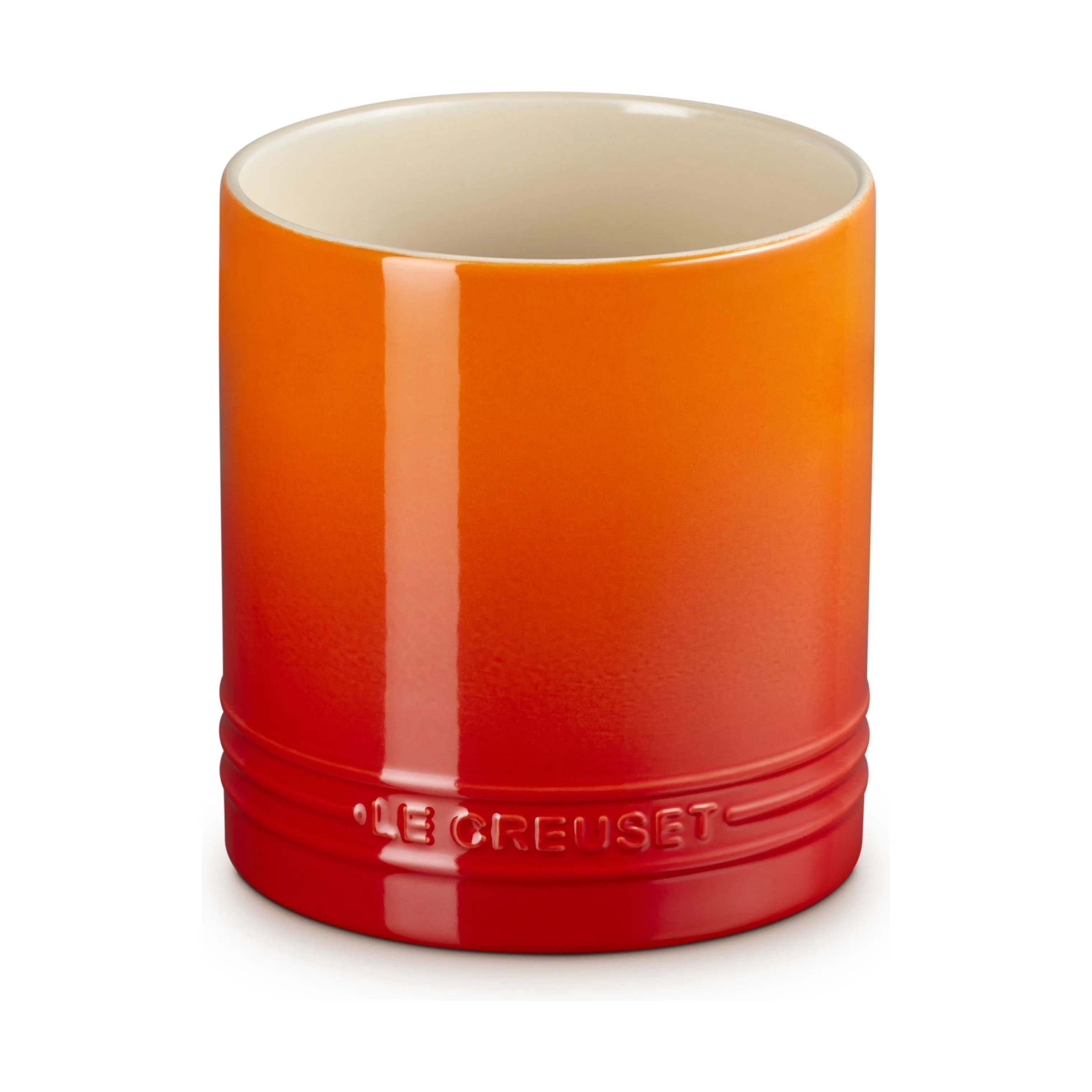 Le Creuset Krukker til køkkenredskaber Signature Redskabskrukke i Volcanic, 1