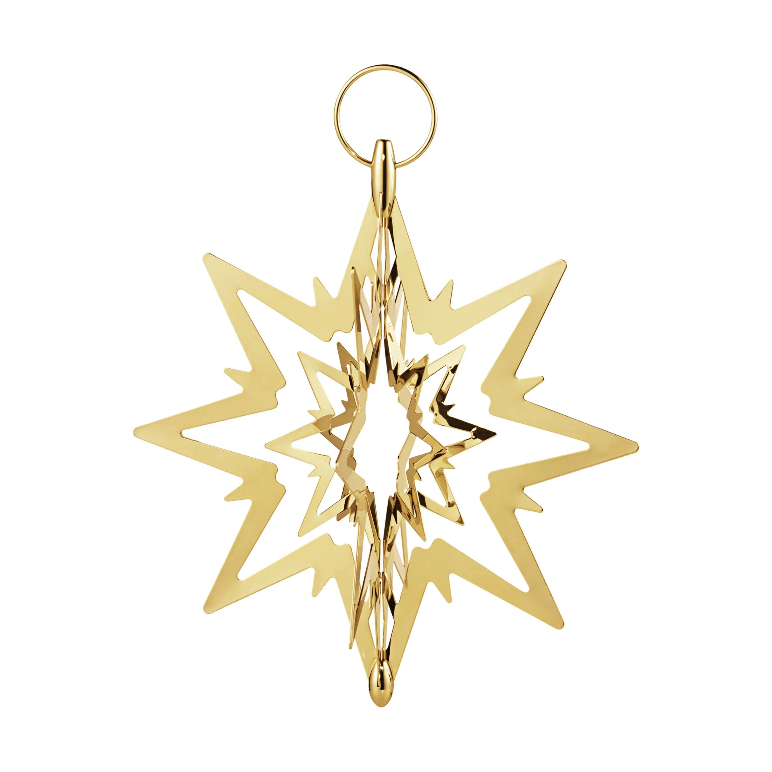Georg Jensen Topstjerner Christmas Collectibles Topstjerne - Lille i Guldfarvet, Lille, 2