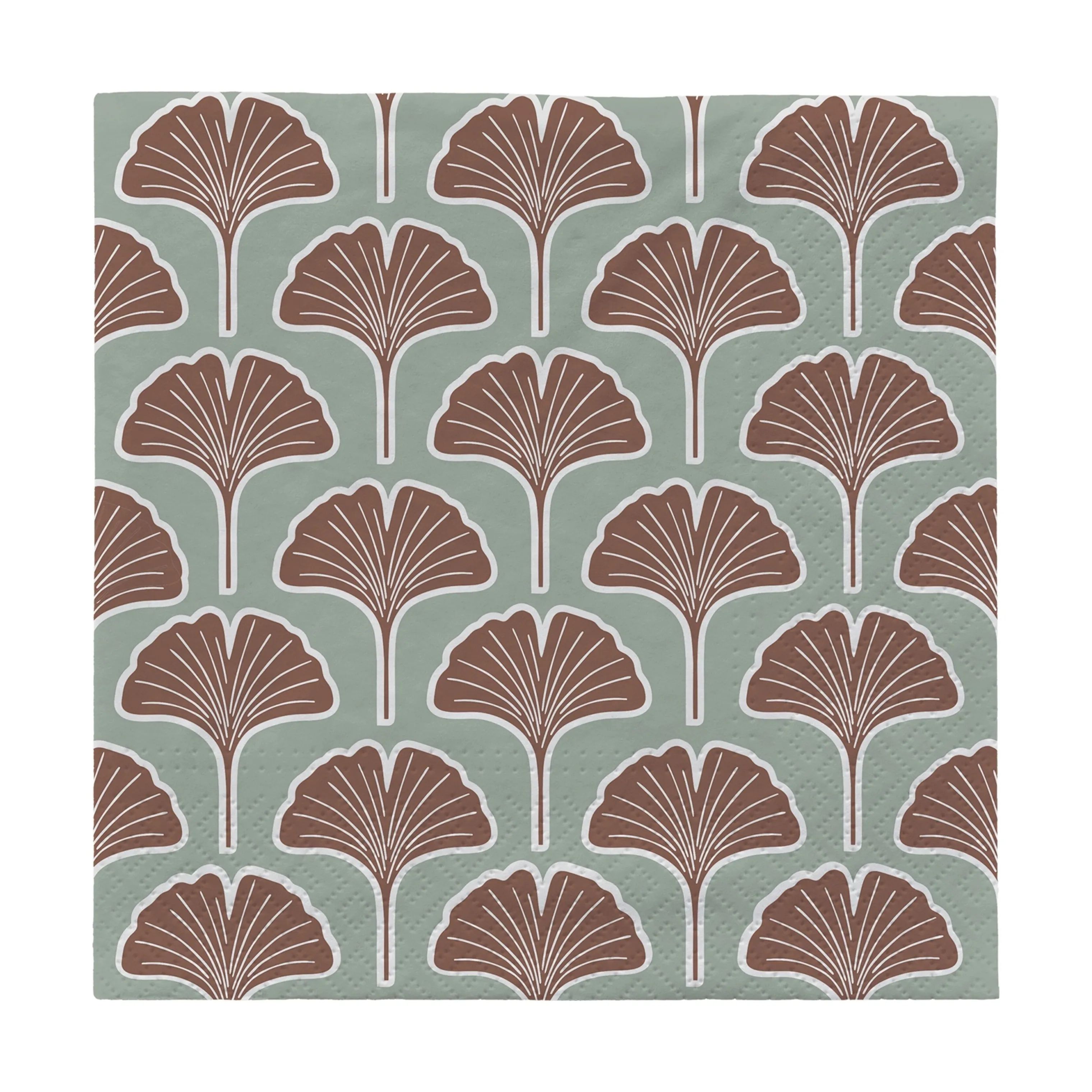 Broste Copenhagen Papirservietter Ginkgo Papirservietter - 20 stk. i Blue, 1