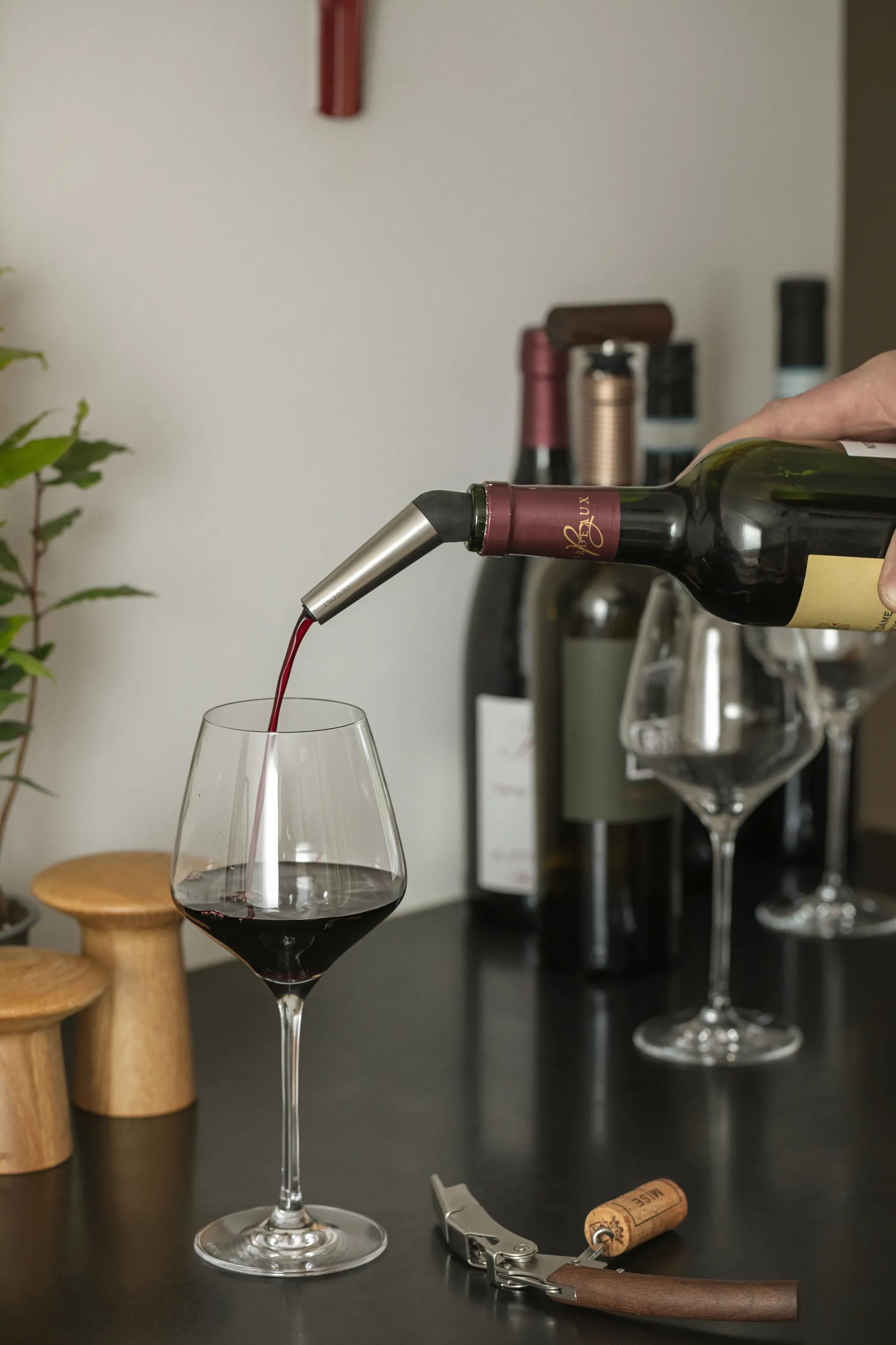 Eva Solo Vinpropper Liquid Lounge Vinprop i Natur, 5