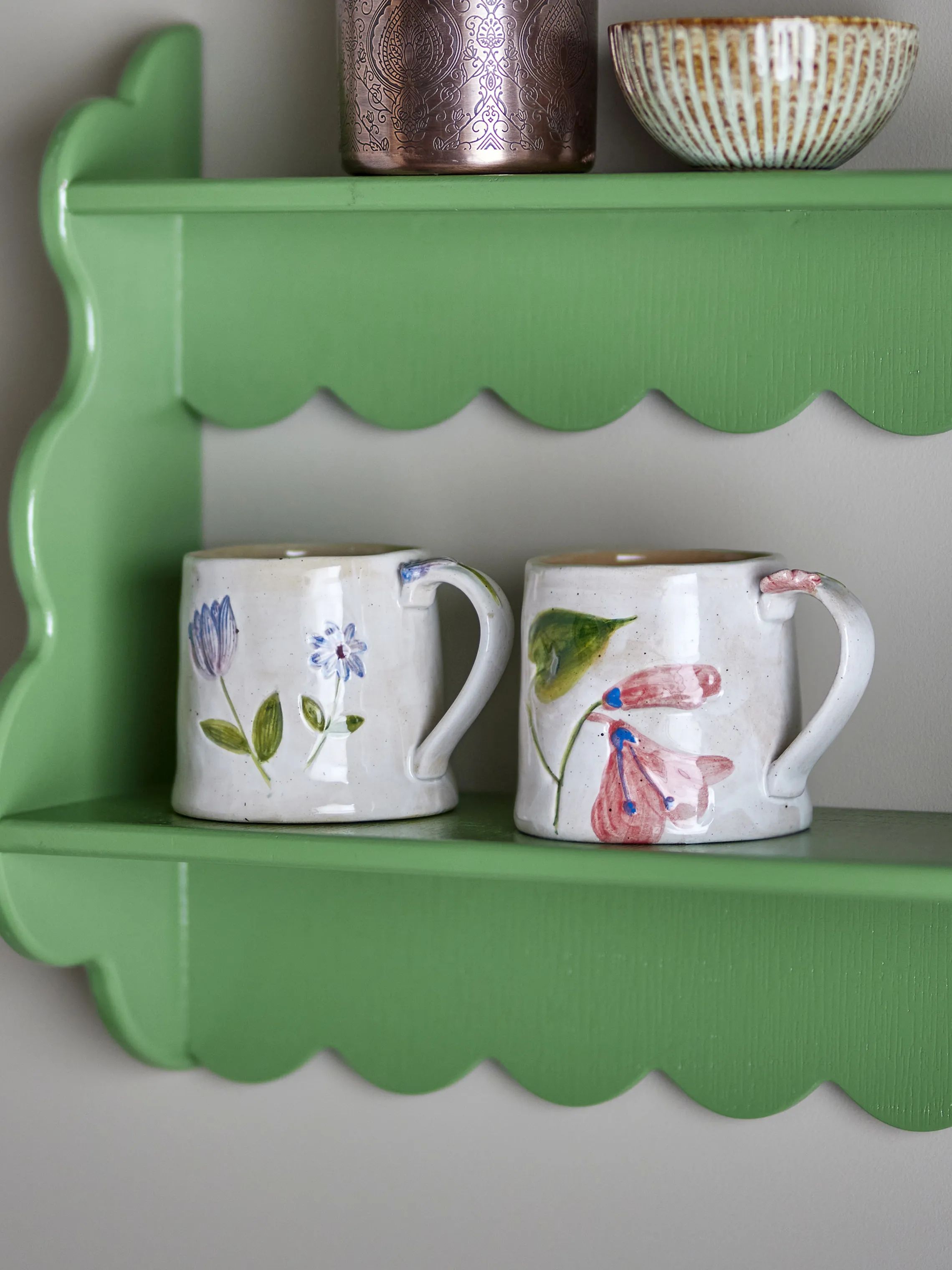 Creative Collection Krus og kopper med hank Camilla Krus - 2 stk. i Multifarvet, 2