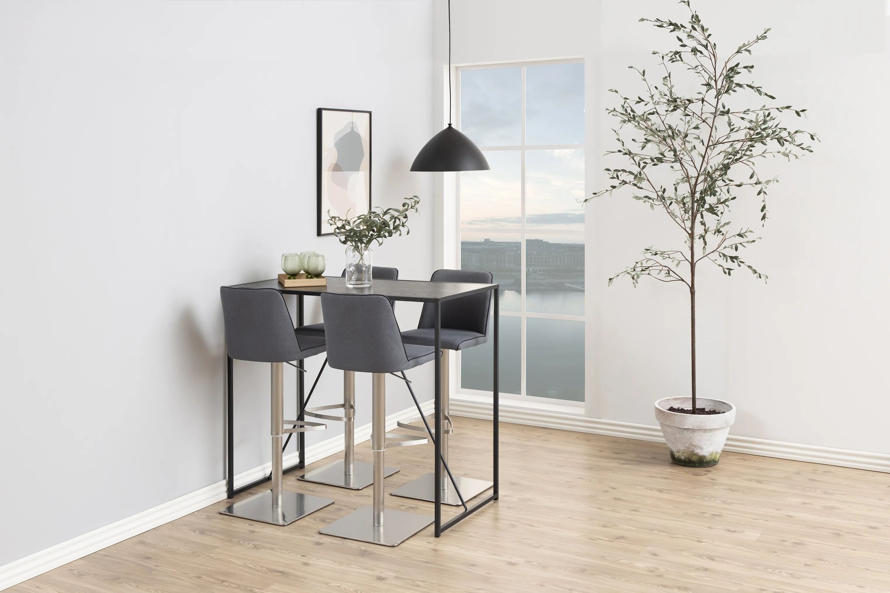 CASA Living Barborde Seaford Barbord i sort, 3