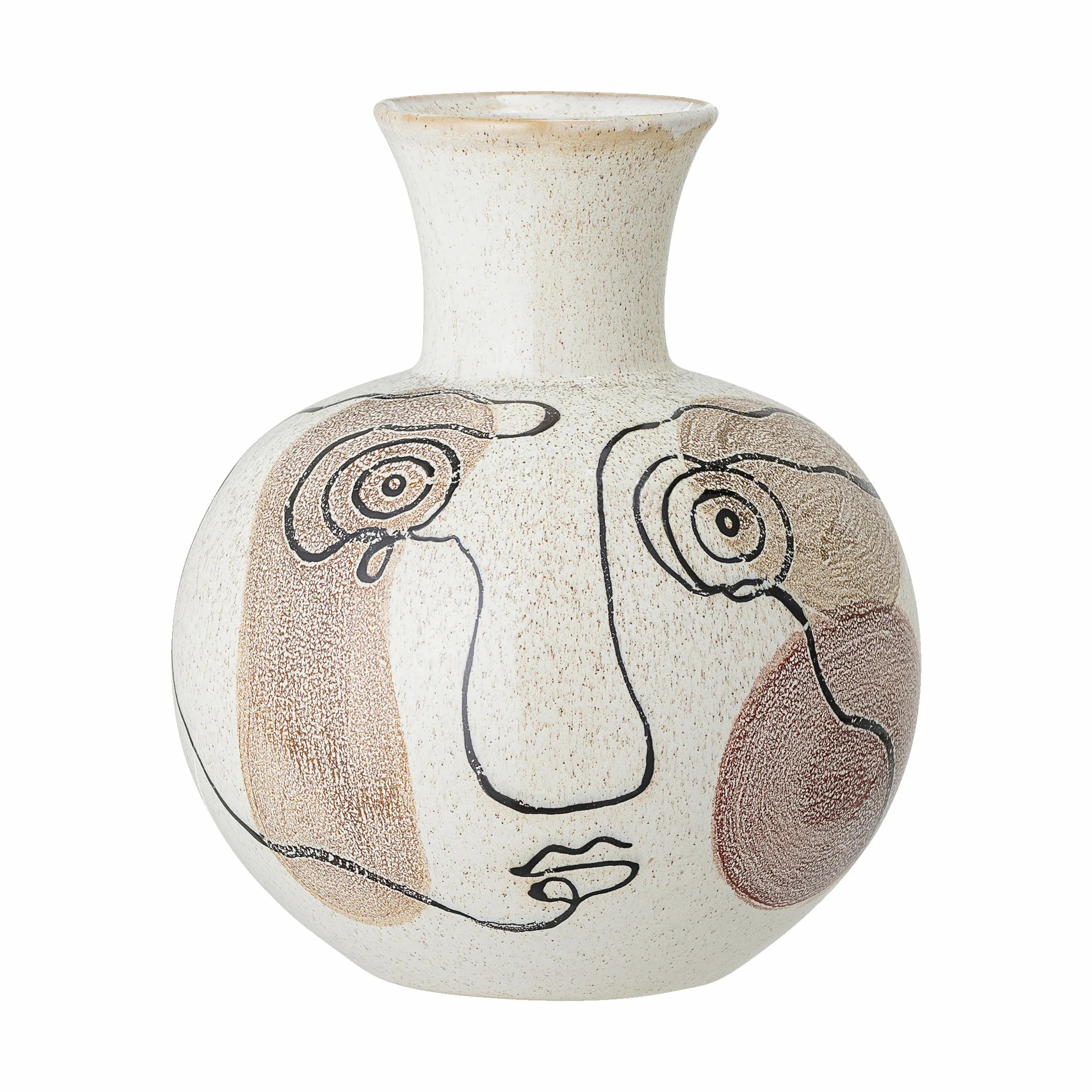 Bloomingville Vaser Irini Vase i Hvid, 1