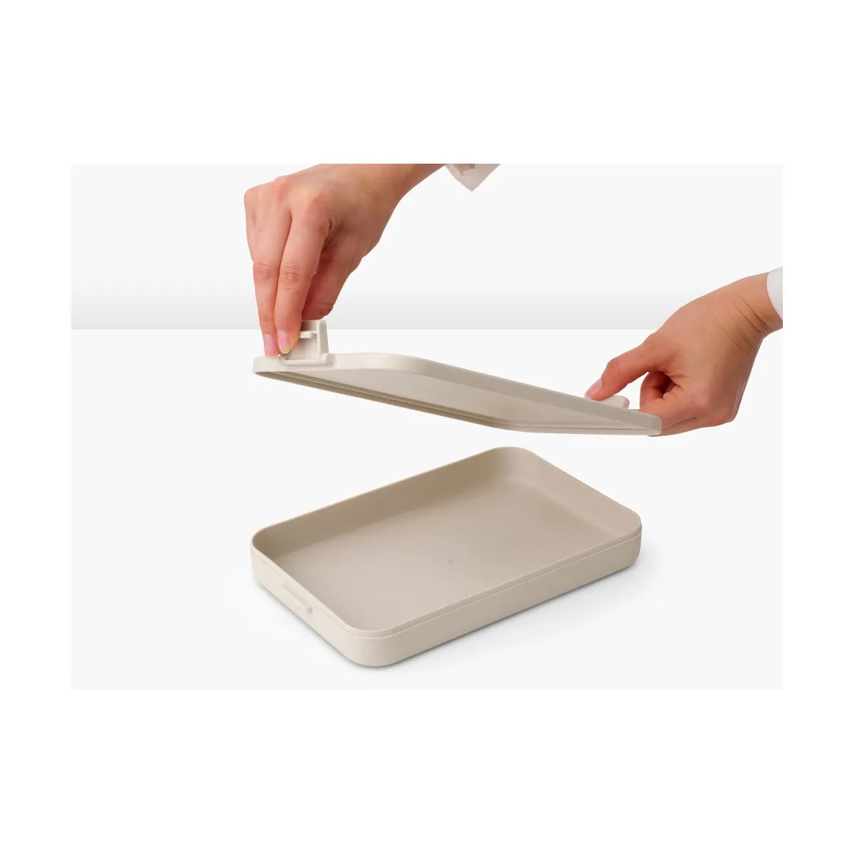 Brabantia Madkasser Make & Take Flad Madkasse i Soft Beige, 5