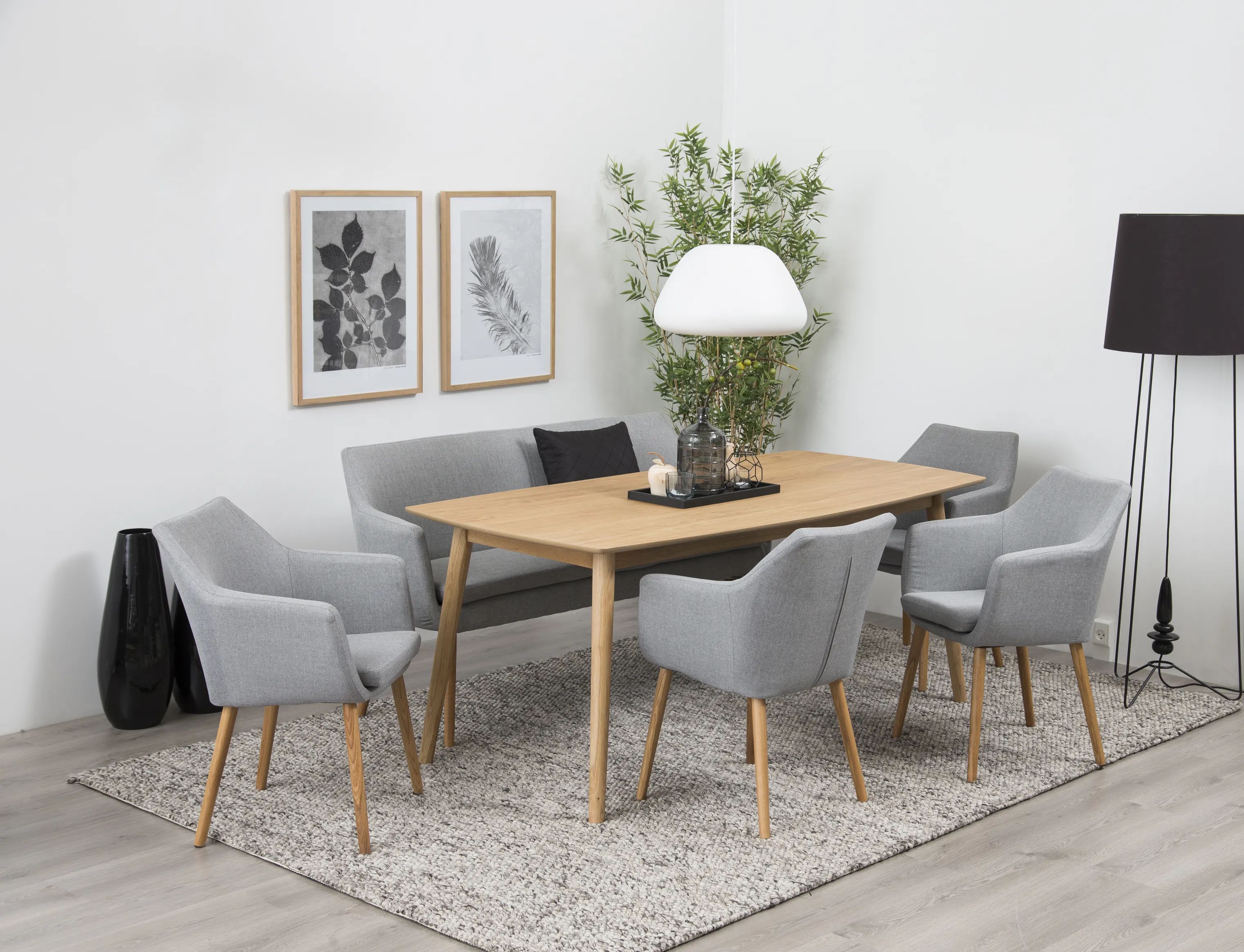 CASA Living Spiseborde Nagano Spisebord i Eg, 2