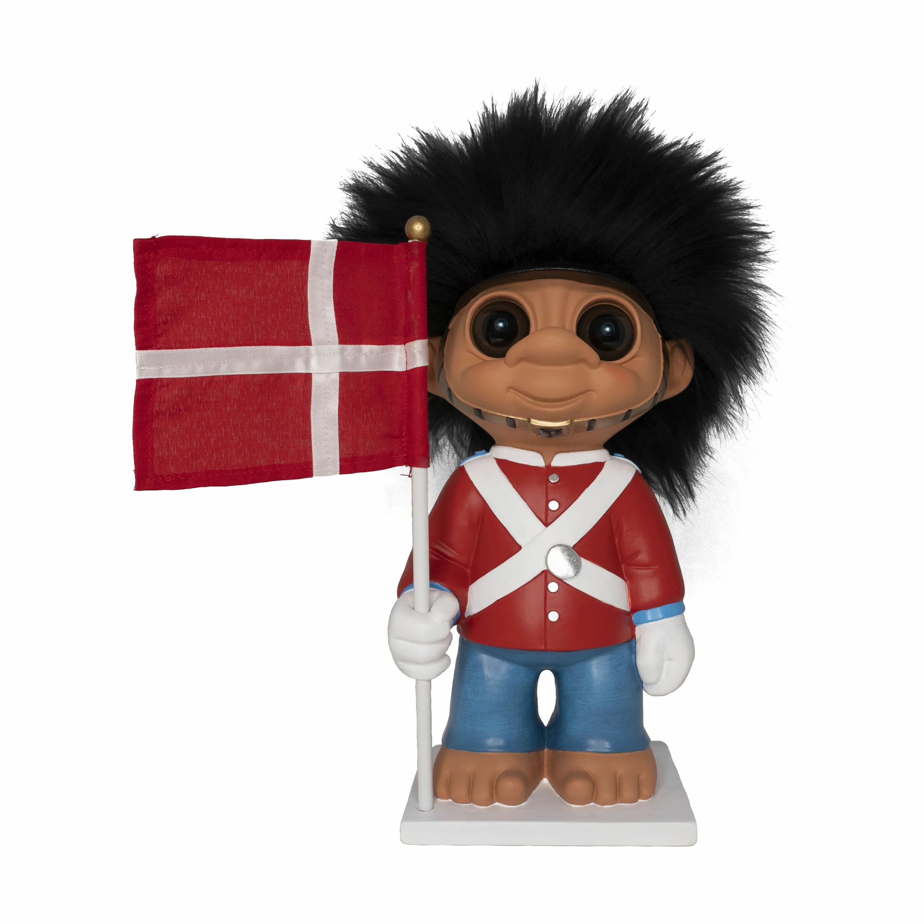 Lykketrold Øvrige figurer Stor Garder m. flag i Rød, 1