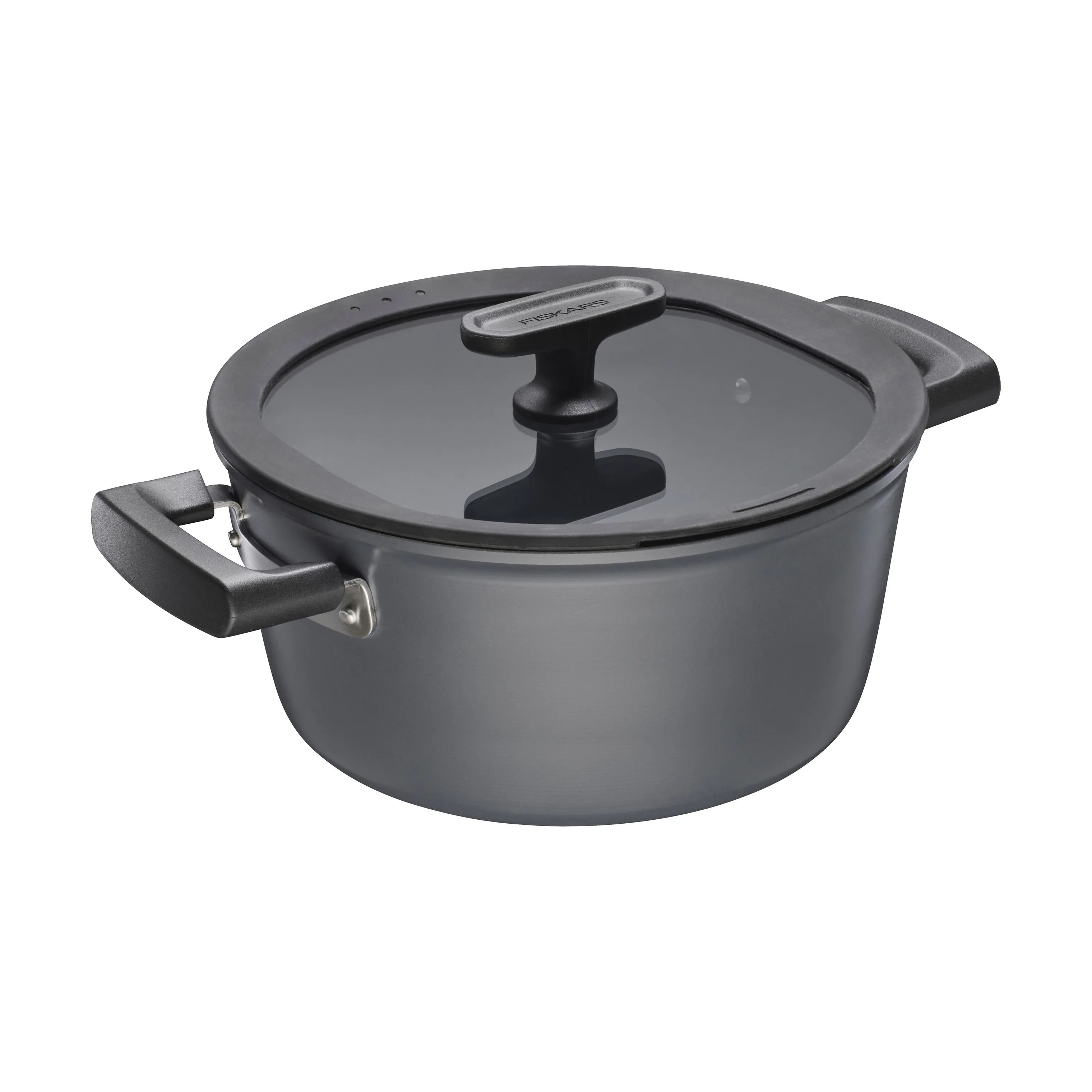 Fiskars Gryder Hard Face Rec. Hard Face Gryde i Grå , 3.5 L, 1
