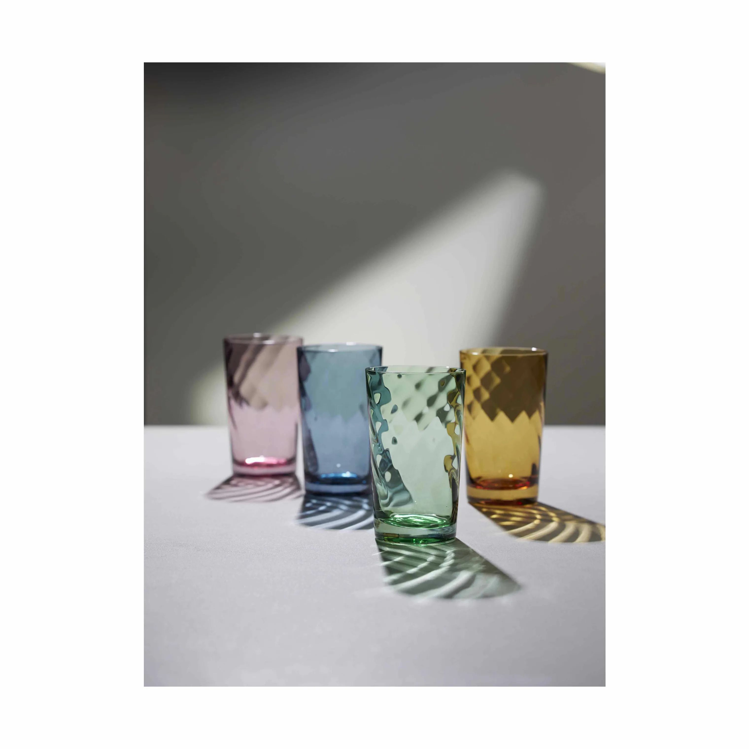 Lyngby Glas Vandglas Vienna Highball Vandglas - 4 stk. i Lilla, 5
