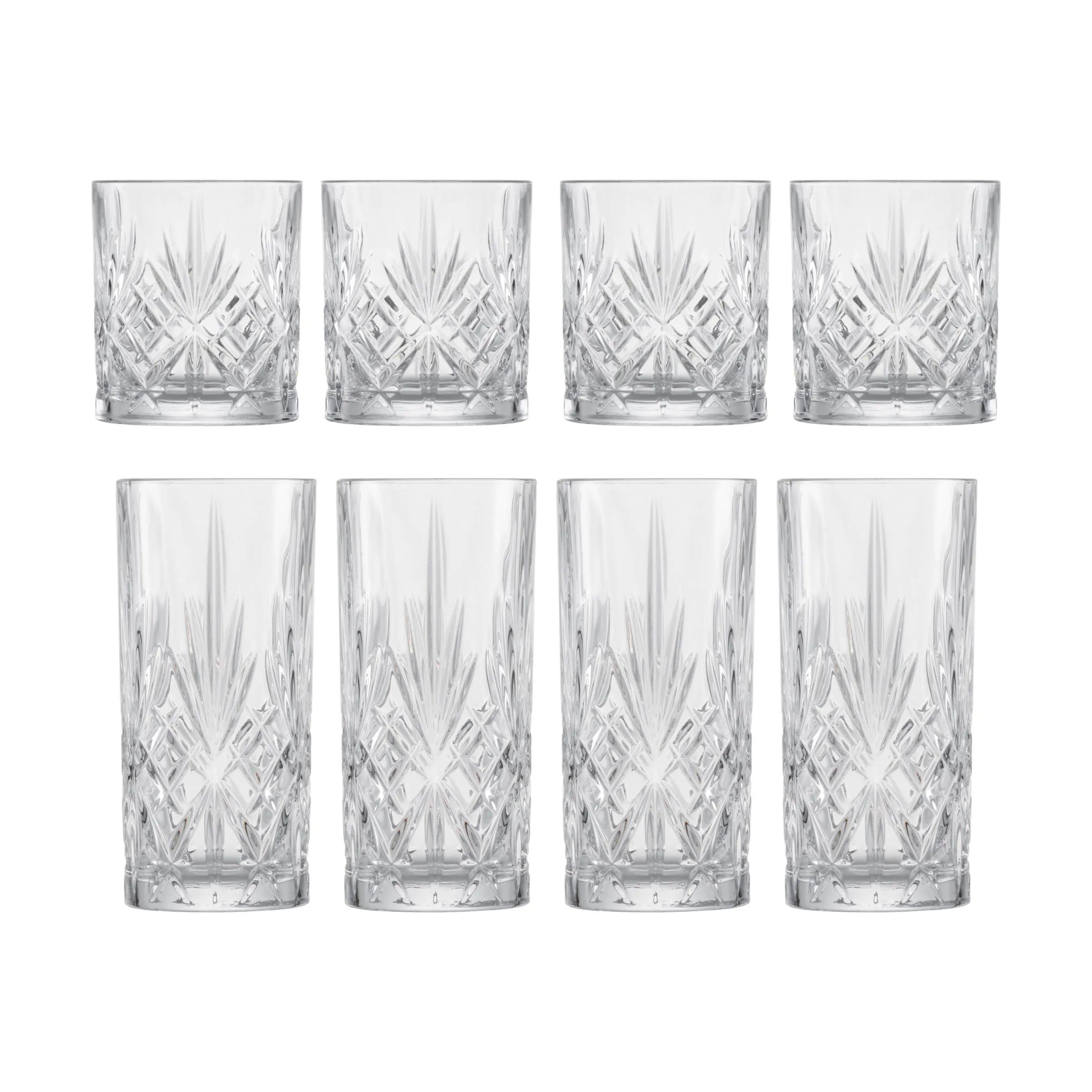 Schott Zwiesel Highball glas Show Whisky Longdrinkglas - 8 stk. i Klar, 1