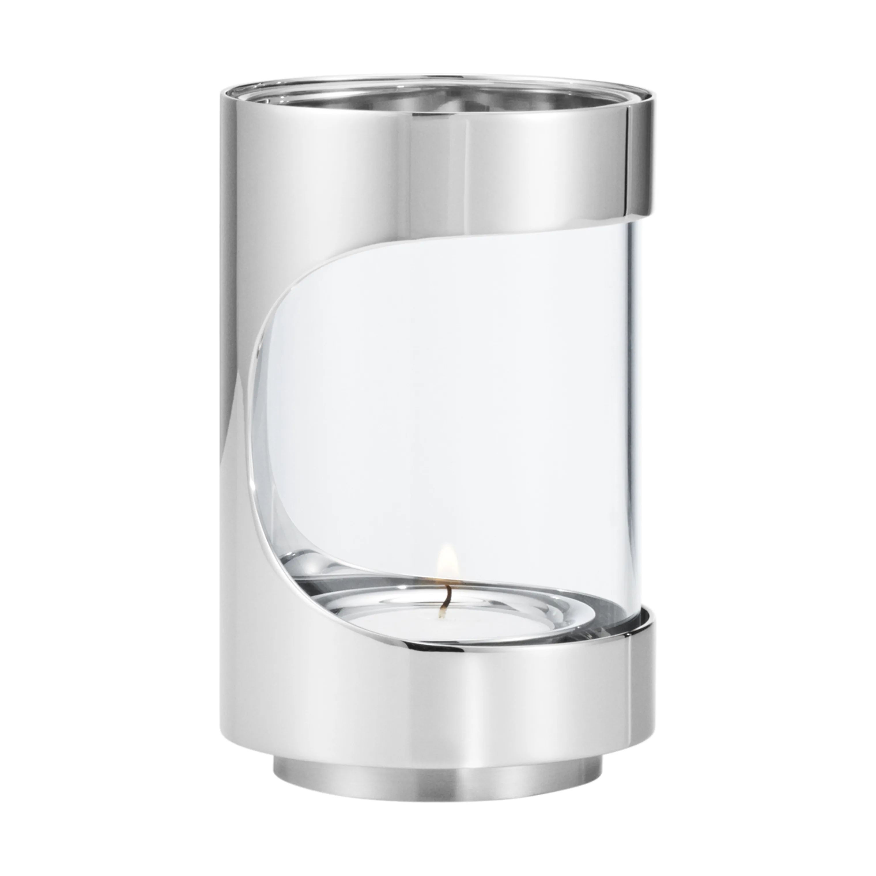 Georg Jensen Fyrfadsstage Chrome Contours Fyrfadsstage i Rustfrit stål, 1