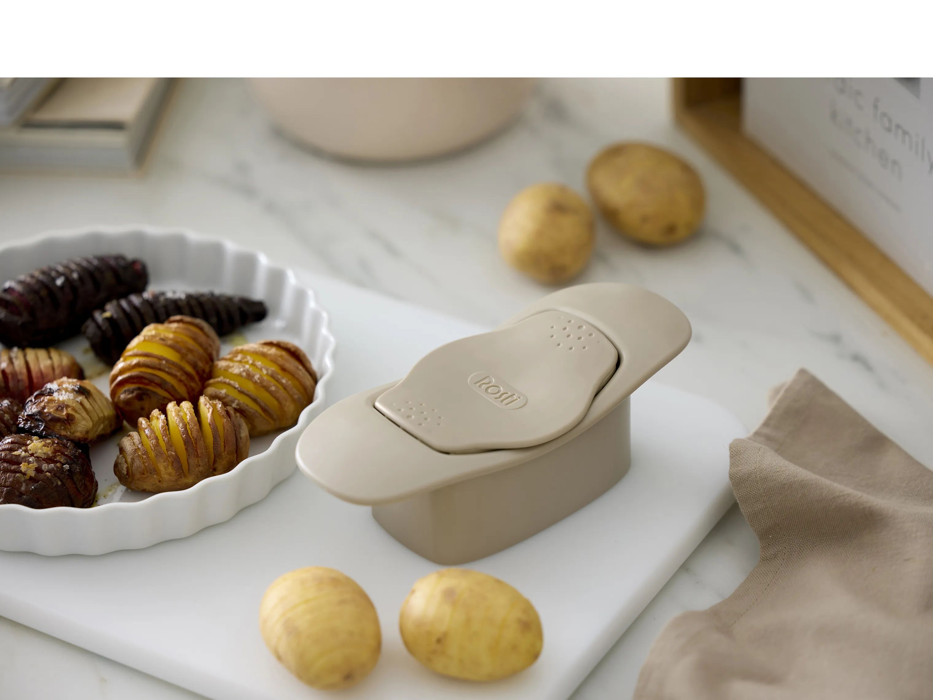 Rosti Øvrige snitte- og rivejern Classic Hasselbackskærer i Hummus, 2