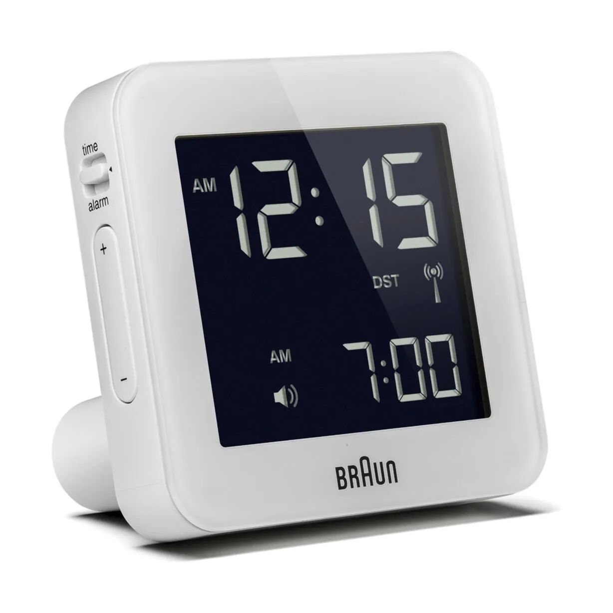 Braun Vækkeure Vækkeur BC09 i hvid, 1