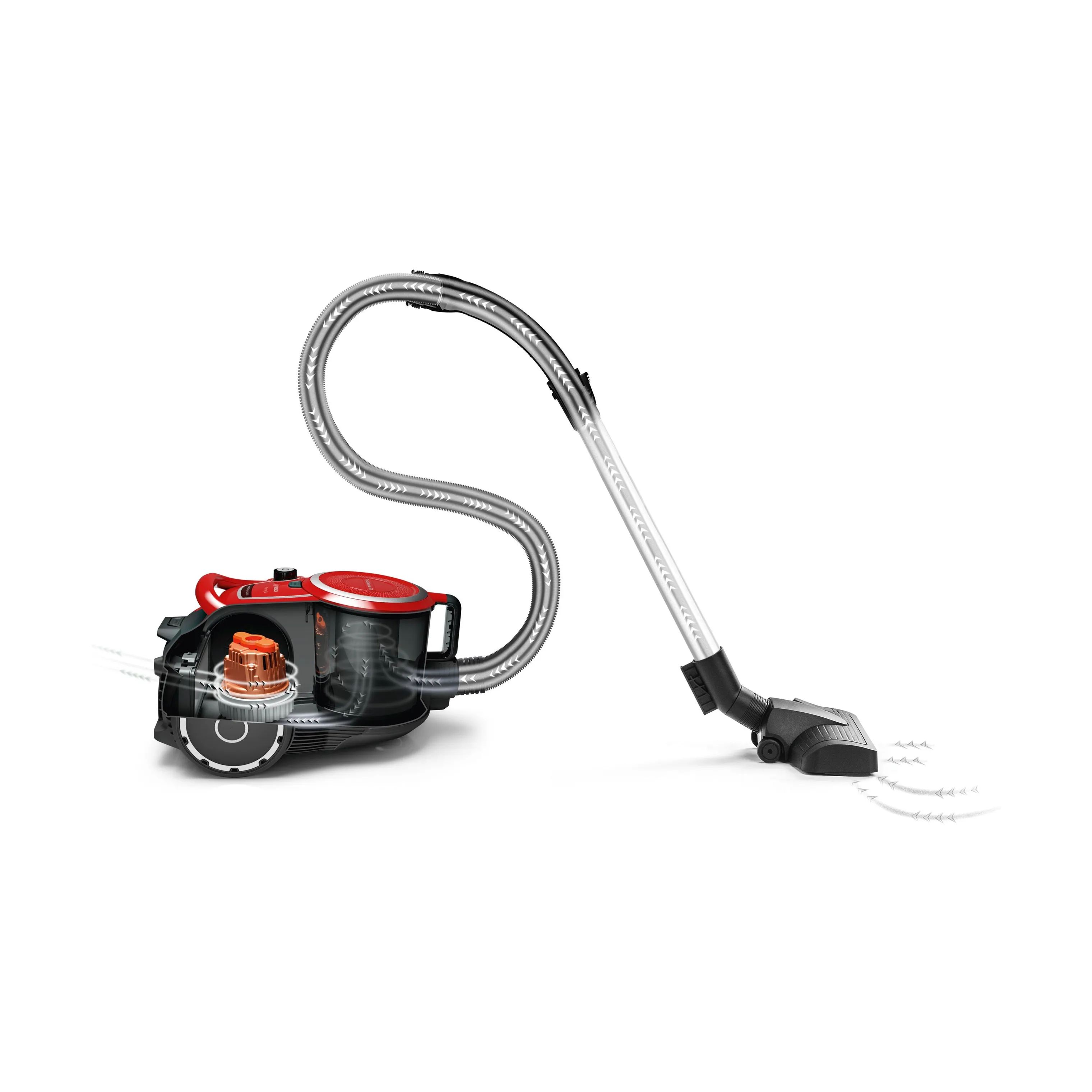 Bosch Støvsugere Poseløs støvsuger BGS41PET1 Serie 6 i Rød, 4