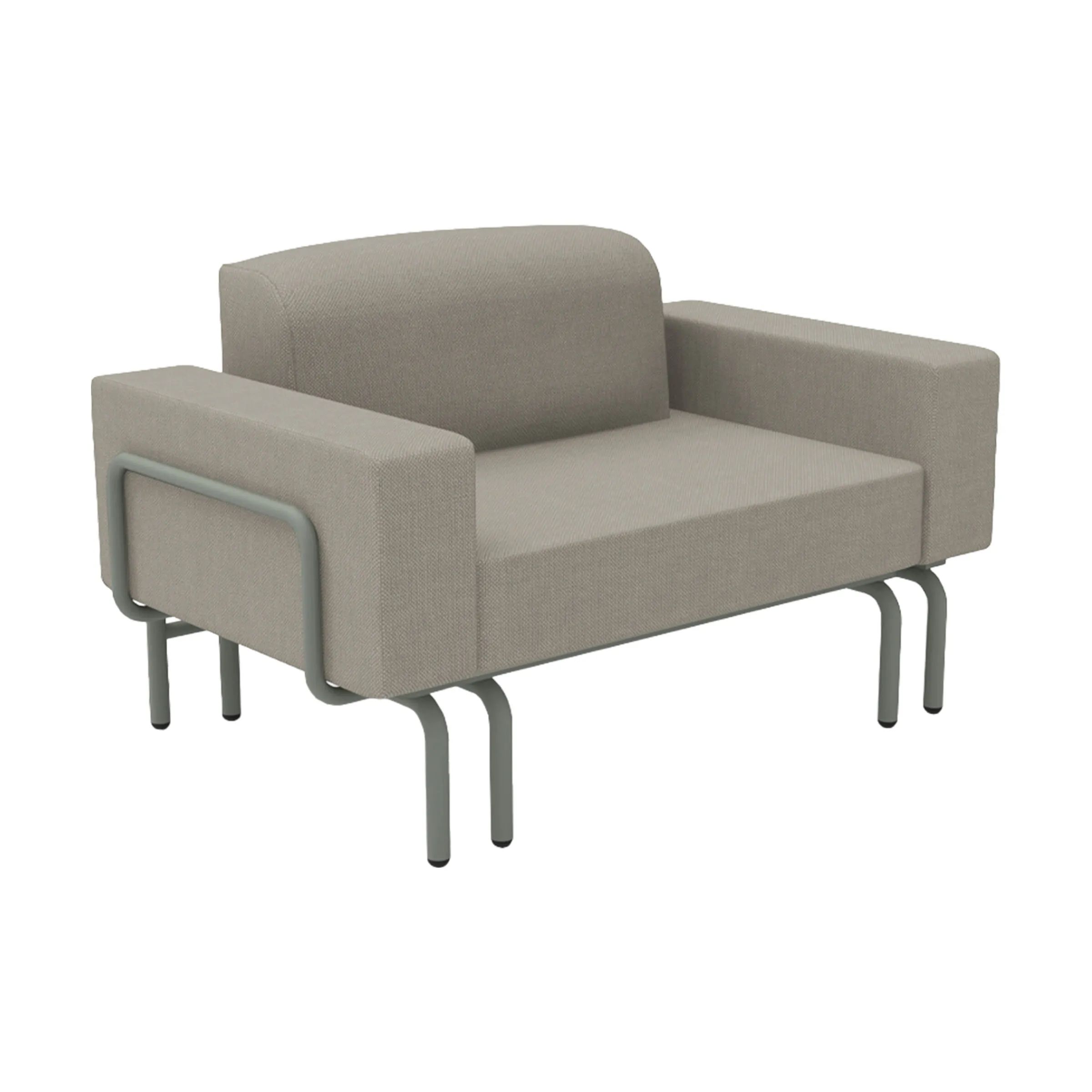 Mandalay Loungestole Ivy Loungestol i Olivengrøn, 1