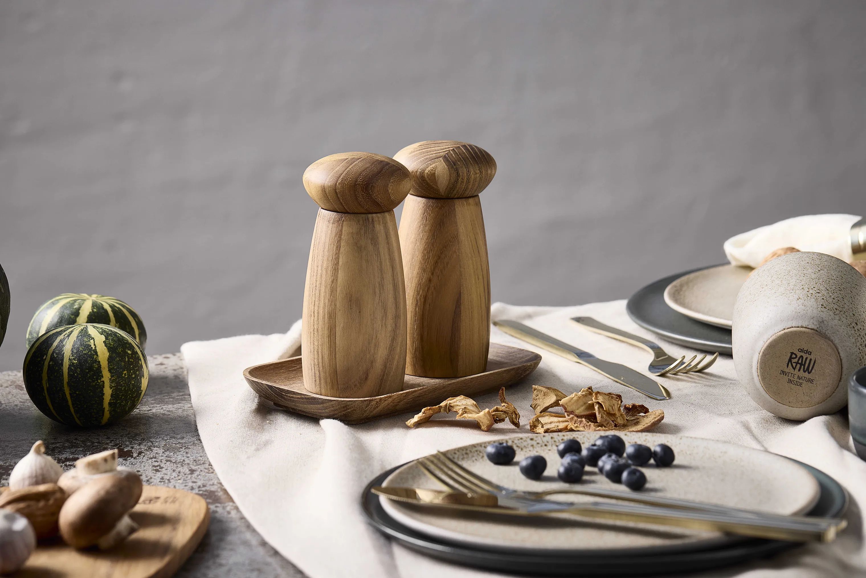 RAW by Aida Bakker RAW Teak Bakke i Natural, 2