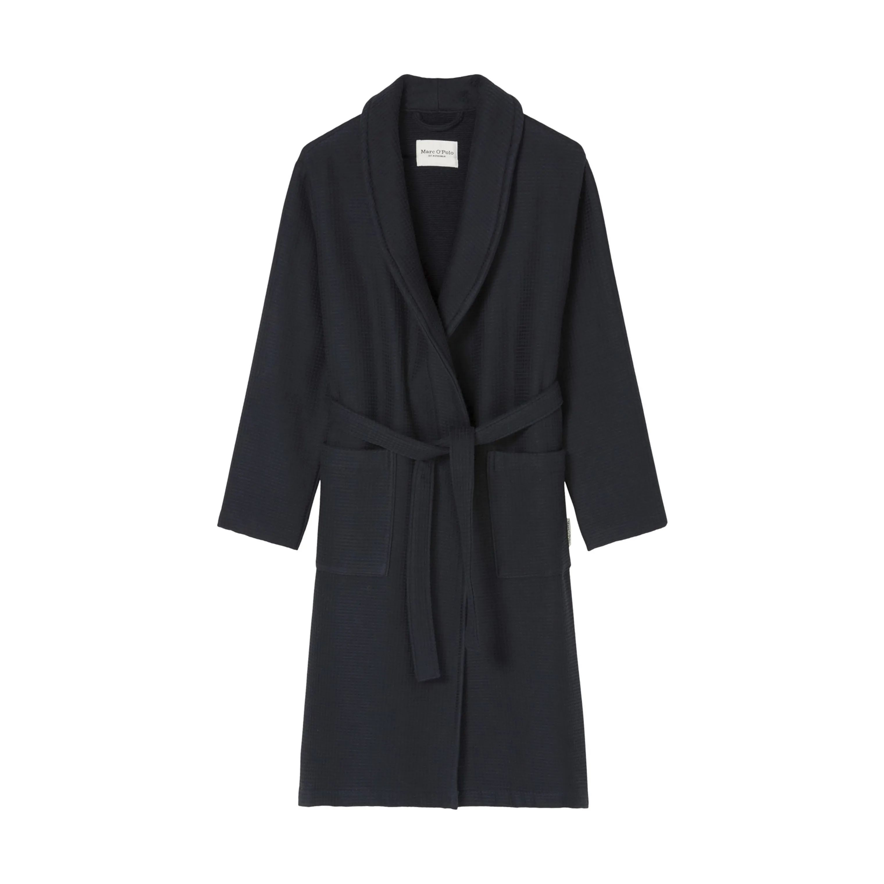 Essenza Morgenkåber Premium Badekåbe i Dark Navy, Kvinde - M, 1