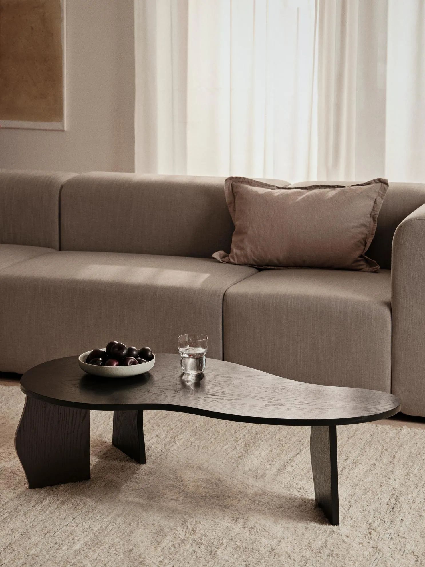 Broste Copenhagen Sofaborde Brook Sofabord i Black, 3
