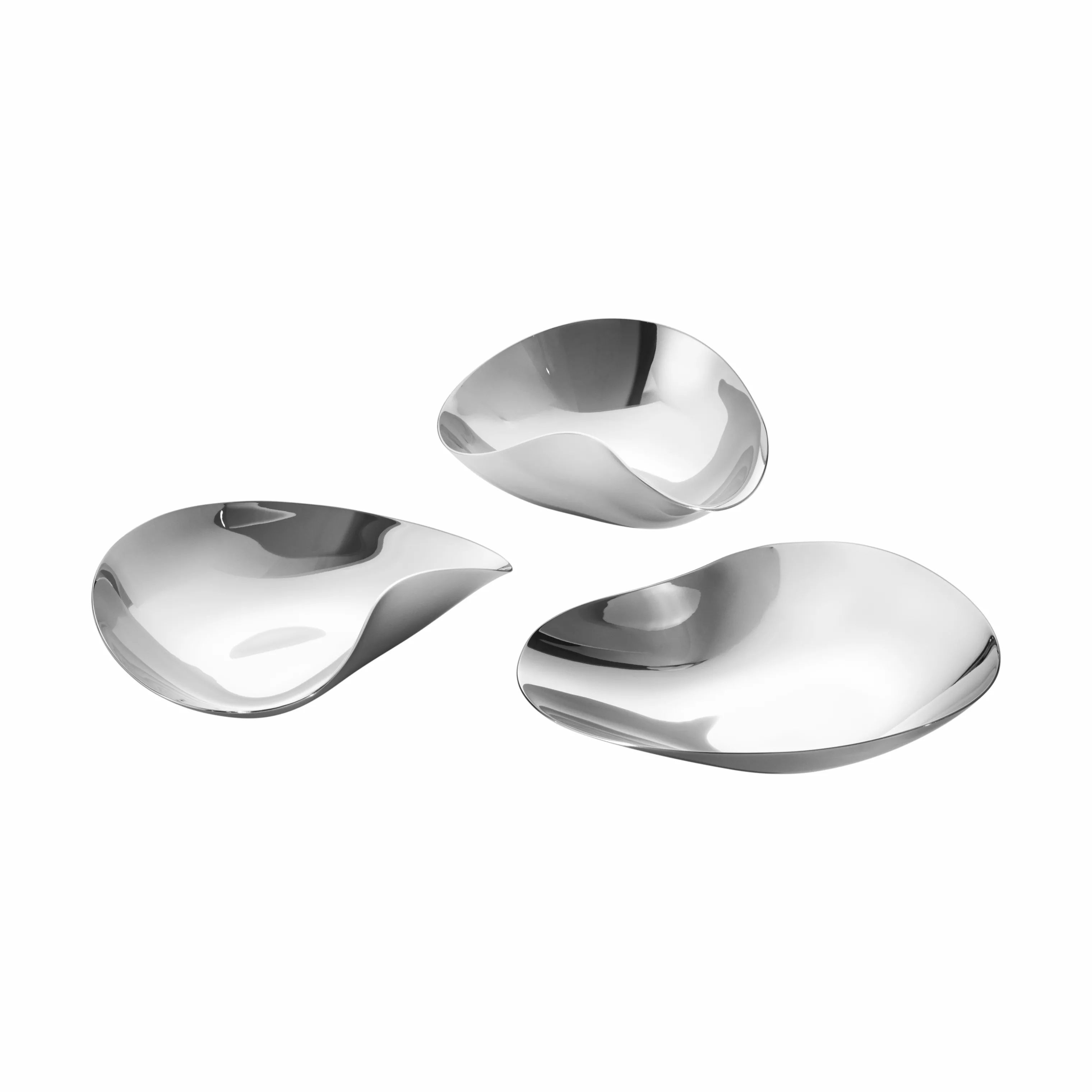 Georg Jensen Serveringsskåle Indulgence Skål - 3 stk. i Sølvfarvet, 1
