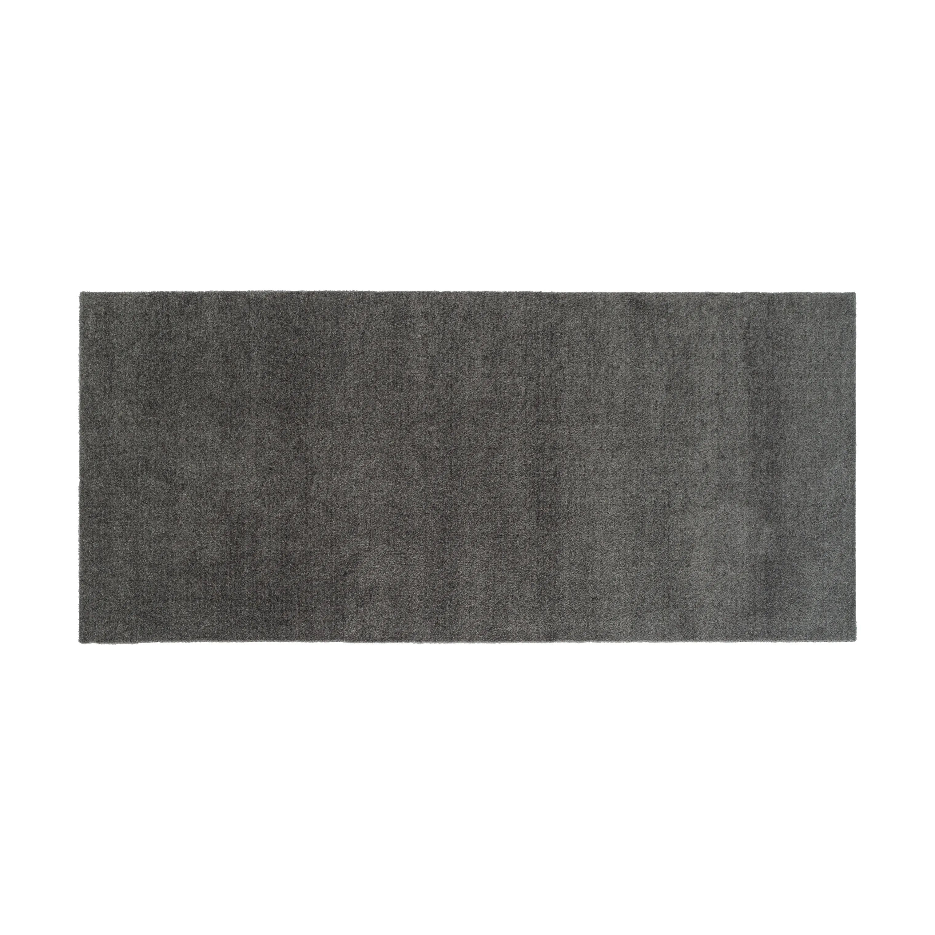 Tica Copenhagen Dørmåtter Uni Color Gulvmåtte i Stålgrå, B67 x L150 cm, 1