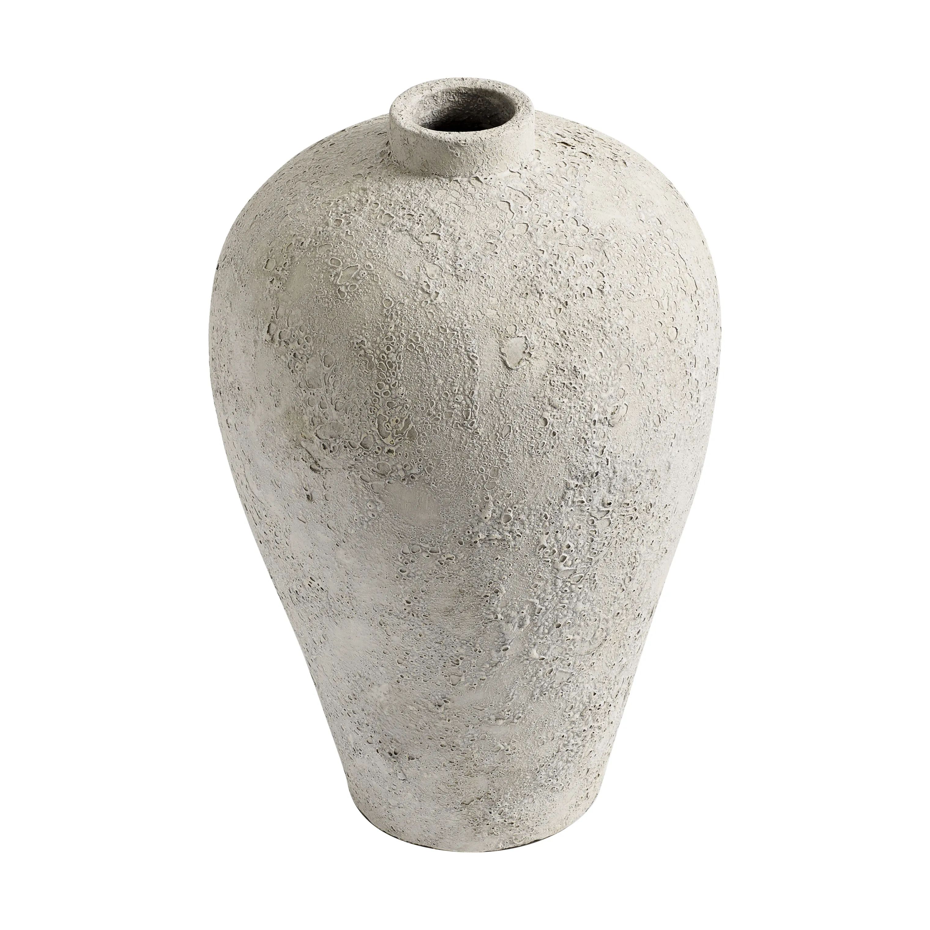 Muubs Plantekrukker Luna Krukke i Grå, H60 x Ø35 cm, 4