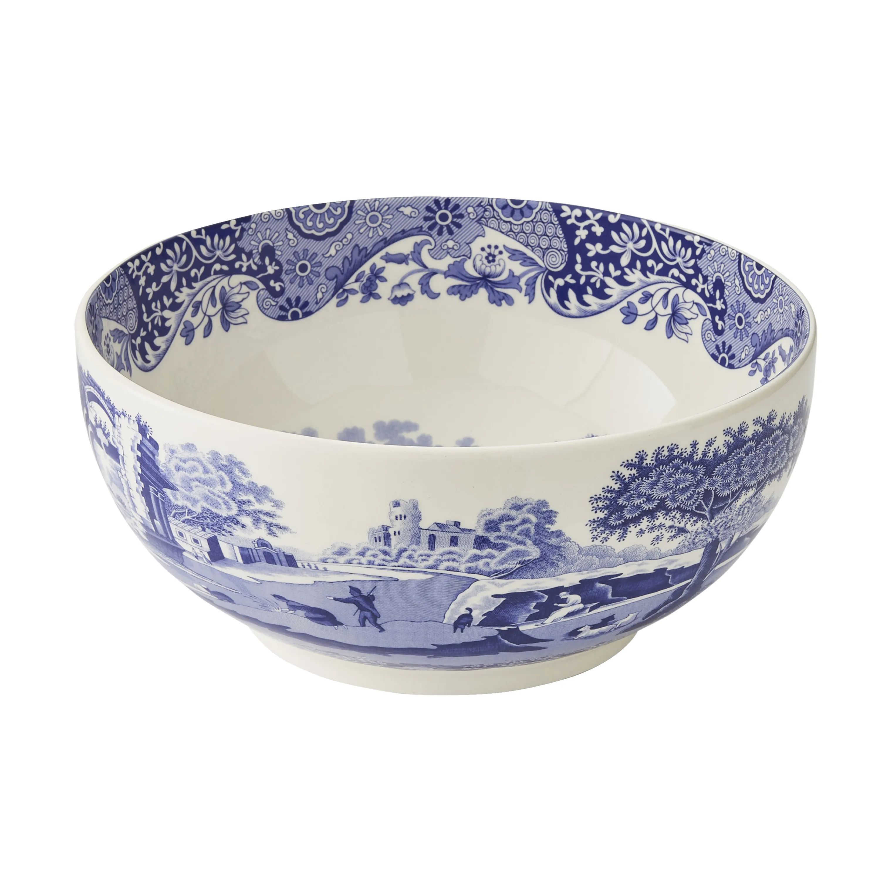 Spode Serveringsskåle Blue Italian Blue Italien Skål i Blå/hvid, 1