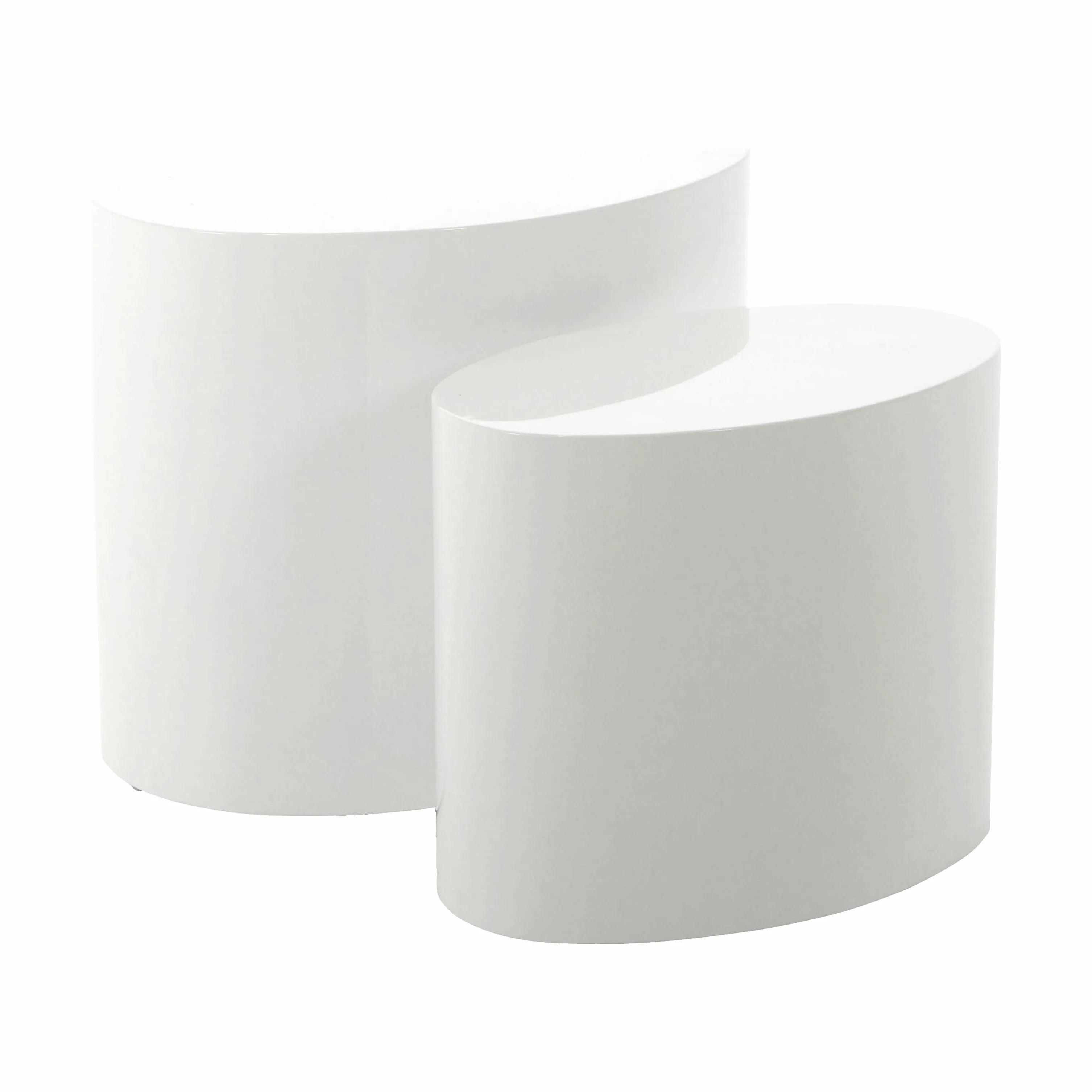 CASA Living Sofaborde Mice Sofabord - 2 stk i Hvid, 1