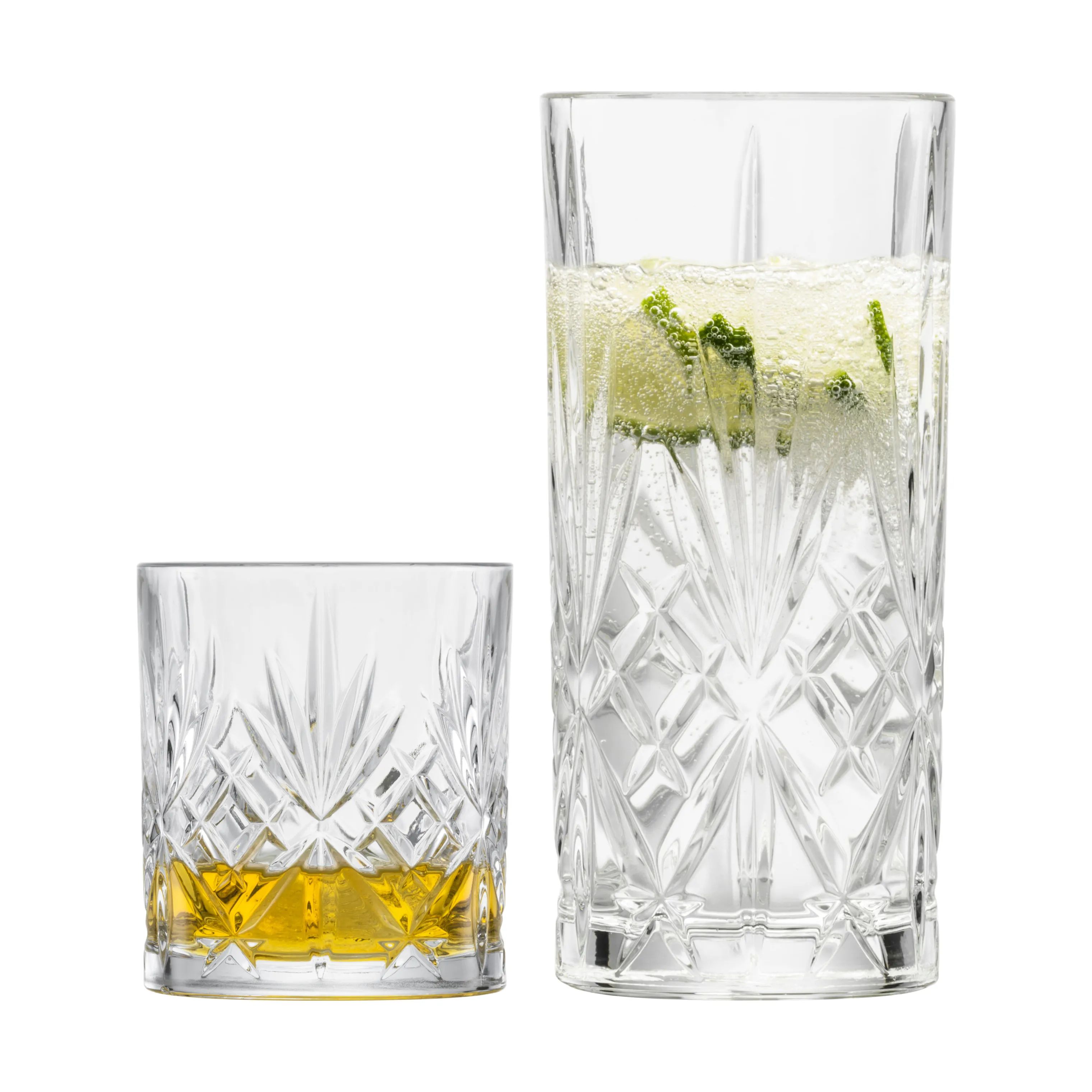 Schott Zwiesel Highball glas Show Whisky Longdrinkglas - 8 stk. i Klar, 3