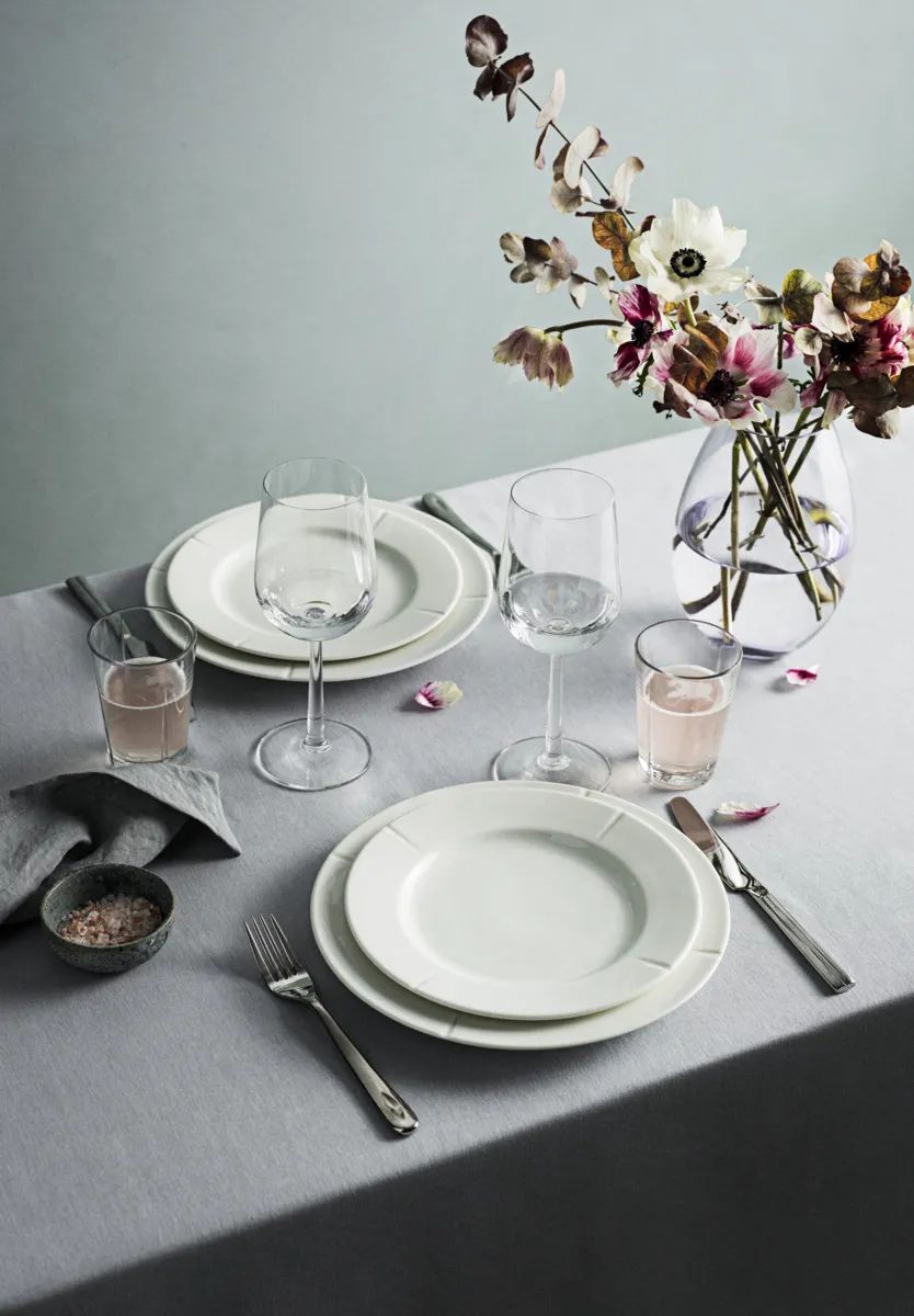 Rosendahl Frokosttallerkener Grand Cru Frokosttallerken i Hvid, 23 cm, 3
