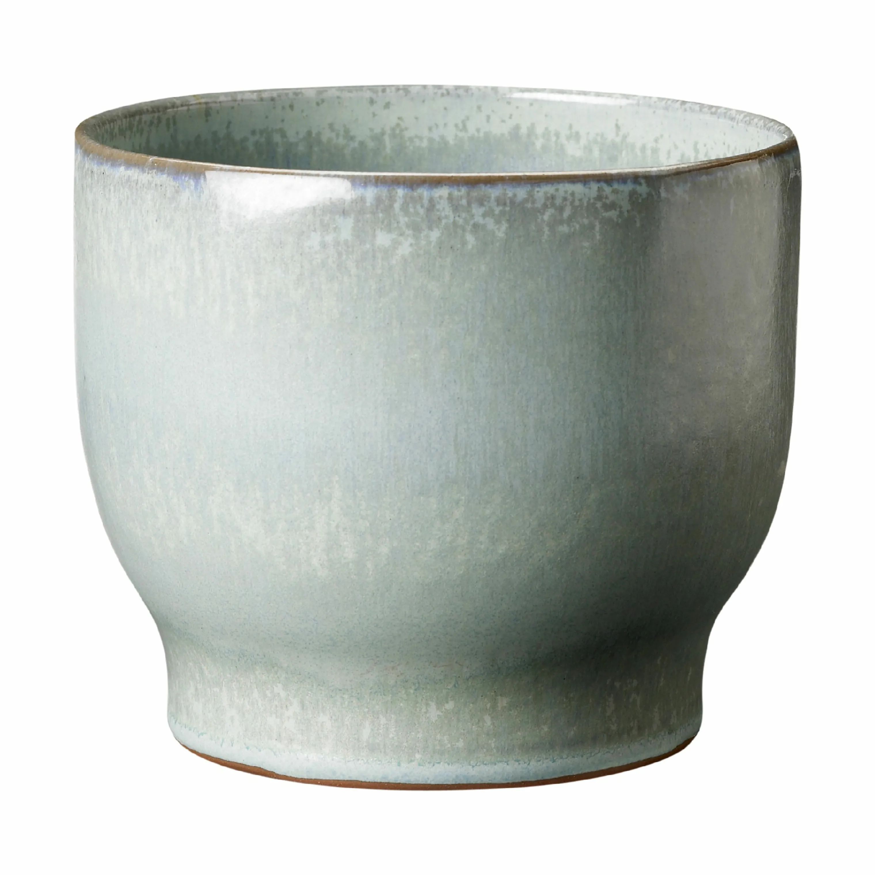 Knabstrup Keramik Urtepotteskjulere Urtepotteskjuler i Soft mint, 14,5 cm, 1