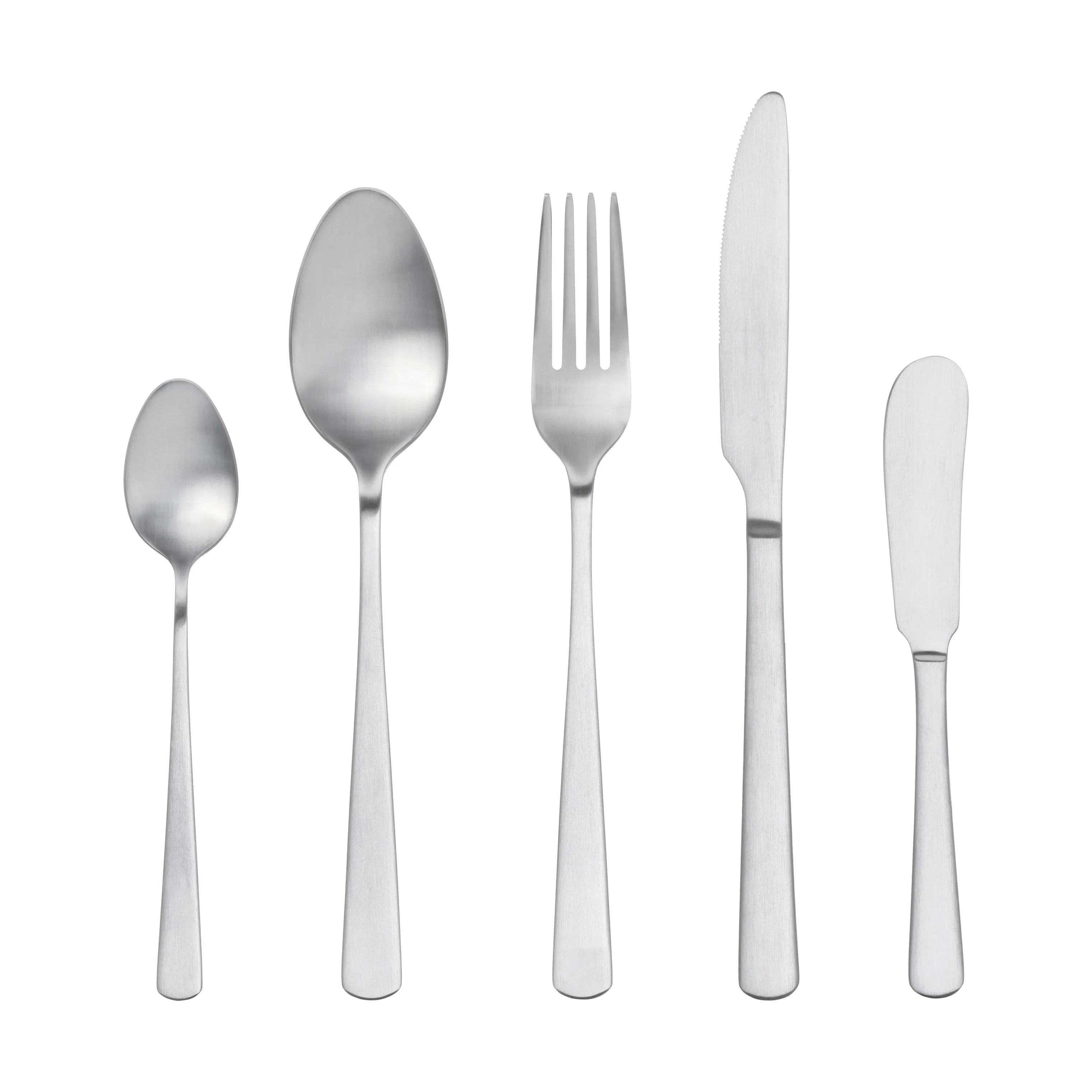 Gense Bestiksæt Essentials Soft Bestiksæt - 20 dele i Metal, 1
