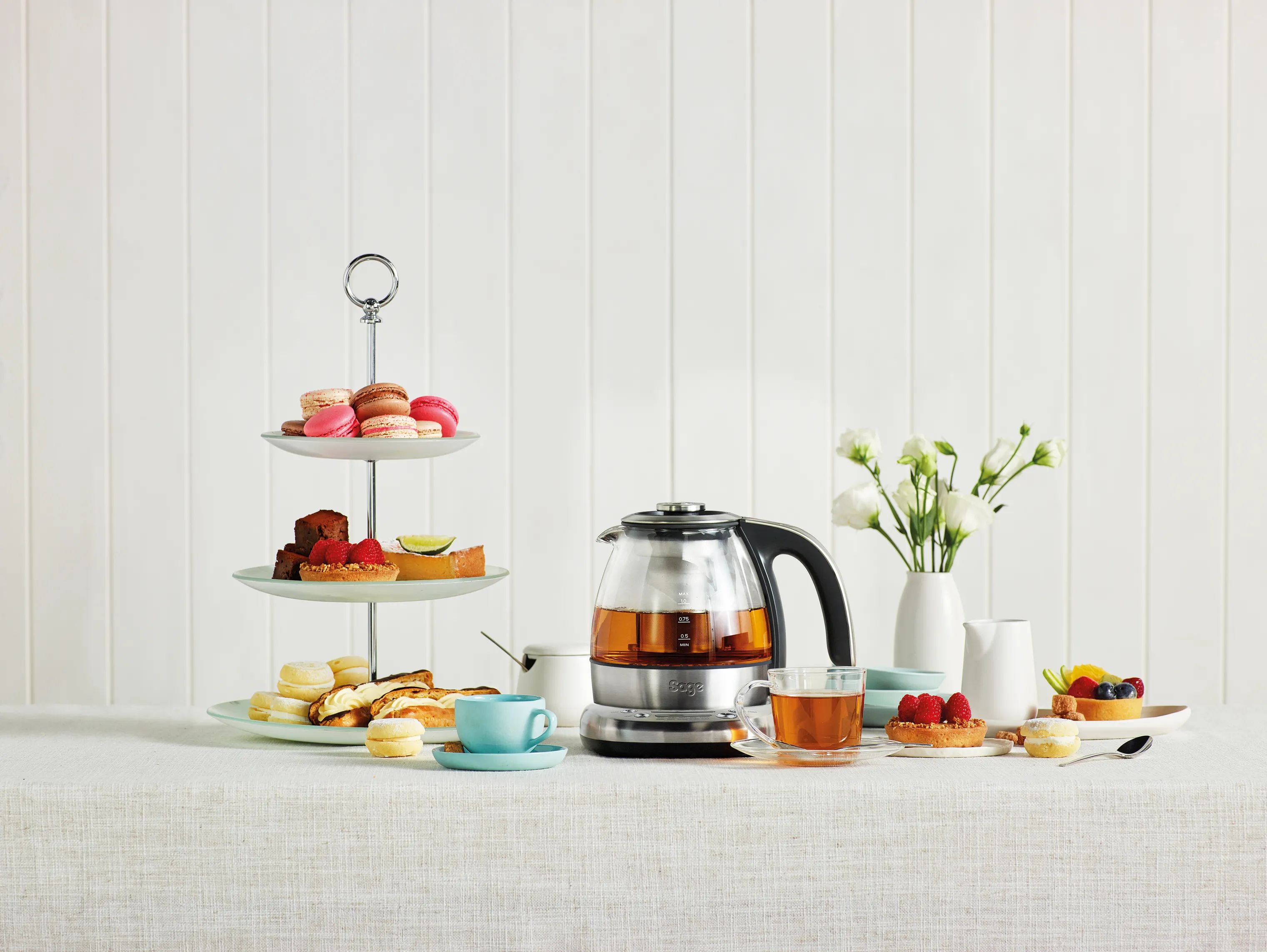 Sage Elkedler The Smart Tea Infuser Compact i 27 cm, 2