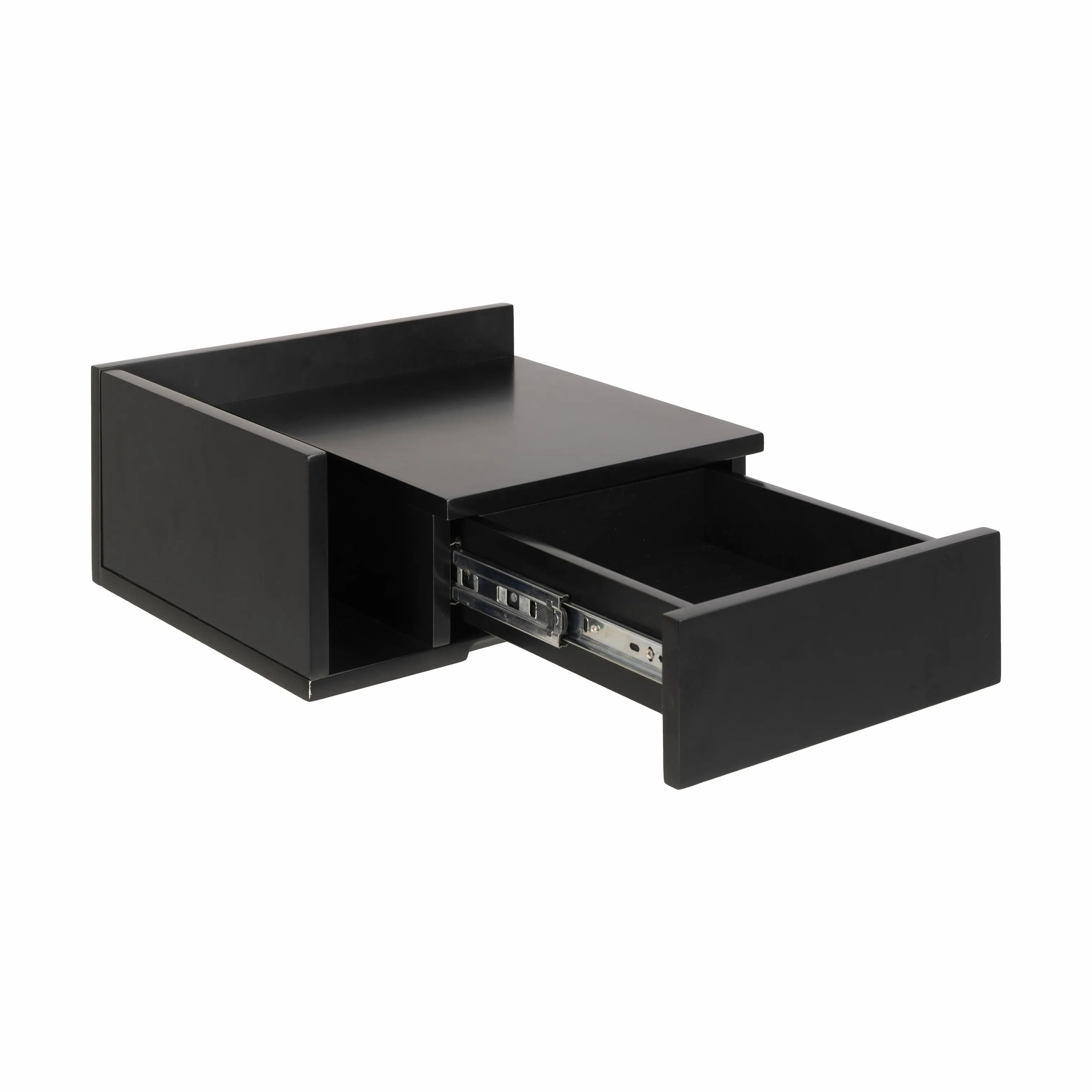 CASA Living Sengeborde Ashlan Natbord i Sort, 3