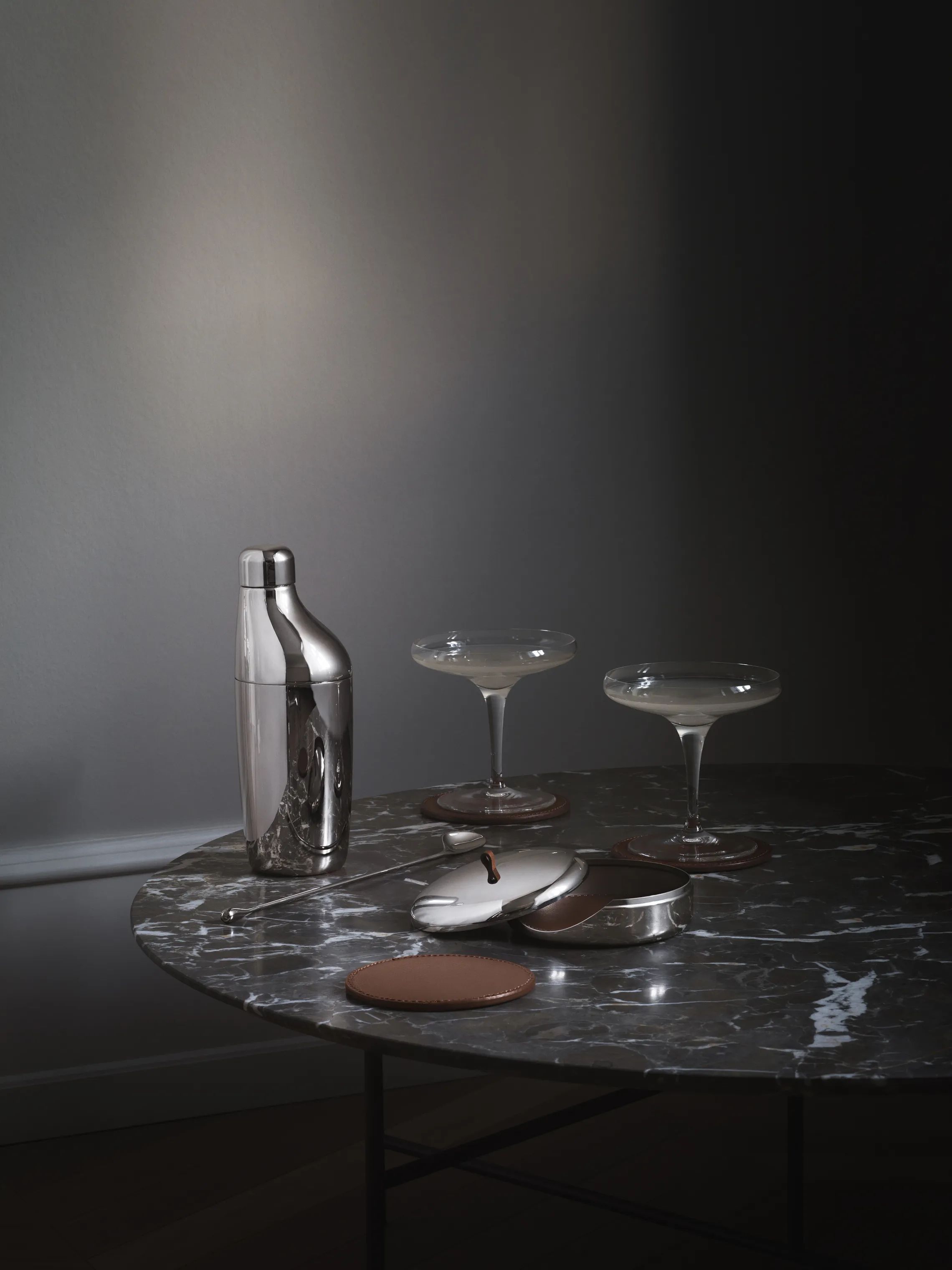 Georg Jensen Cocktailglas Sky Coupe Cocktail Glas - 2 stk. i Klar, 25 cl, 2