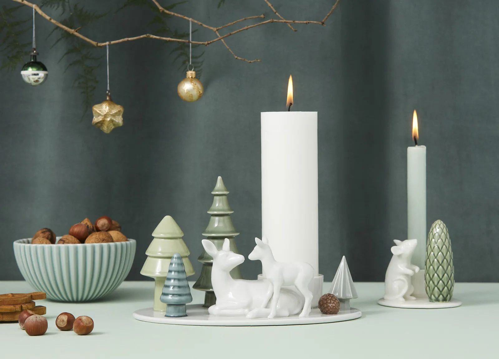 Dottir Bloklys Winter Stories Bloklys i hvid, 2