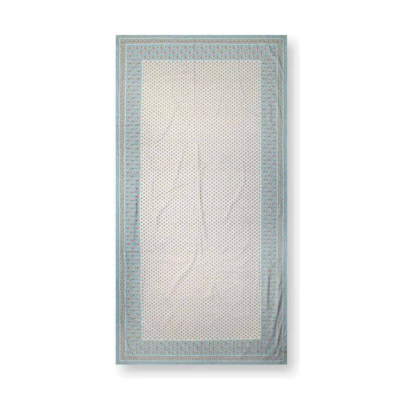 PIP Studio Duge Blooming Tales Dug i Blå, B150 x L250 cm, 3