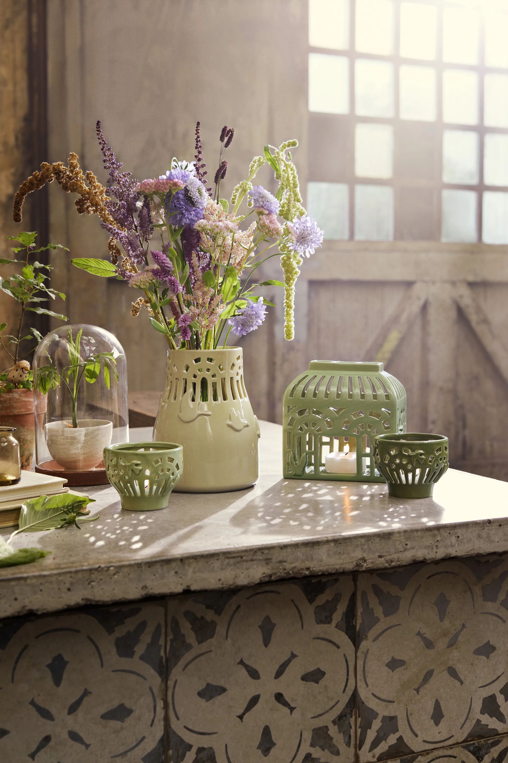 Kähler Vaser Orangery Vase i Sweet honey, 4