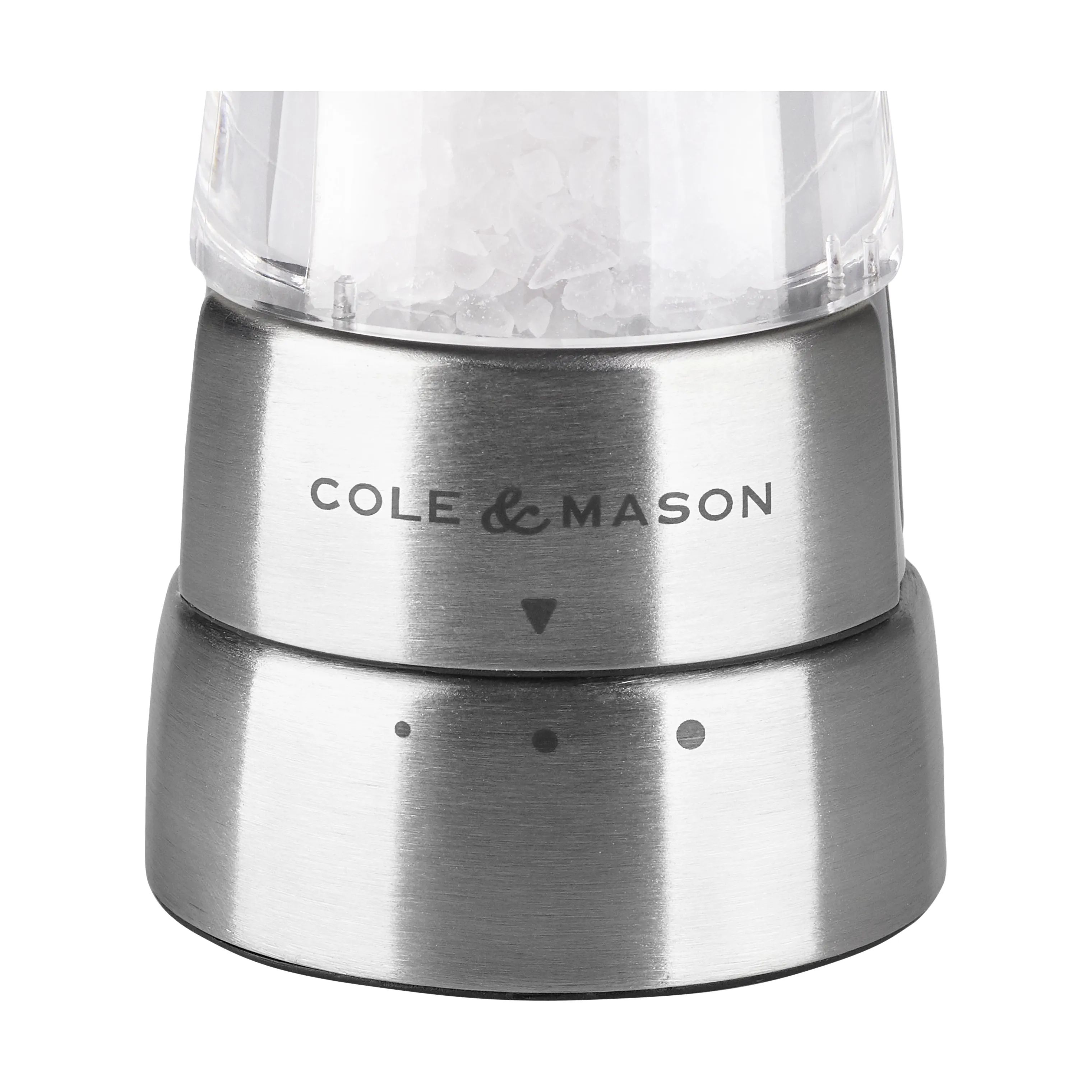 Cole&Mason Saltkværne Derwent Saltkværn i stål, 4
