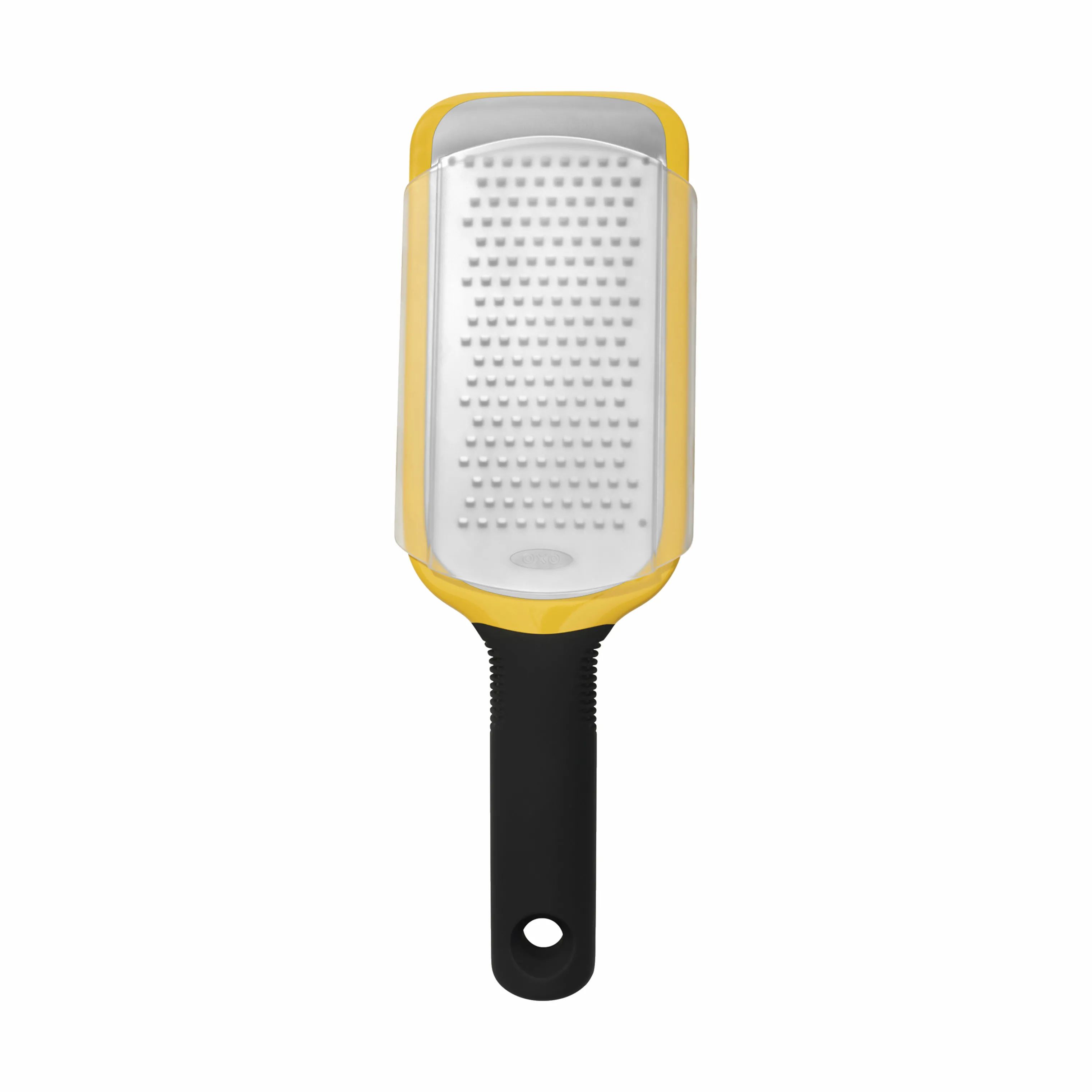 OXO Rivejern Good Grips Rivejern Medium i stål/gul/sort, 2