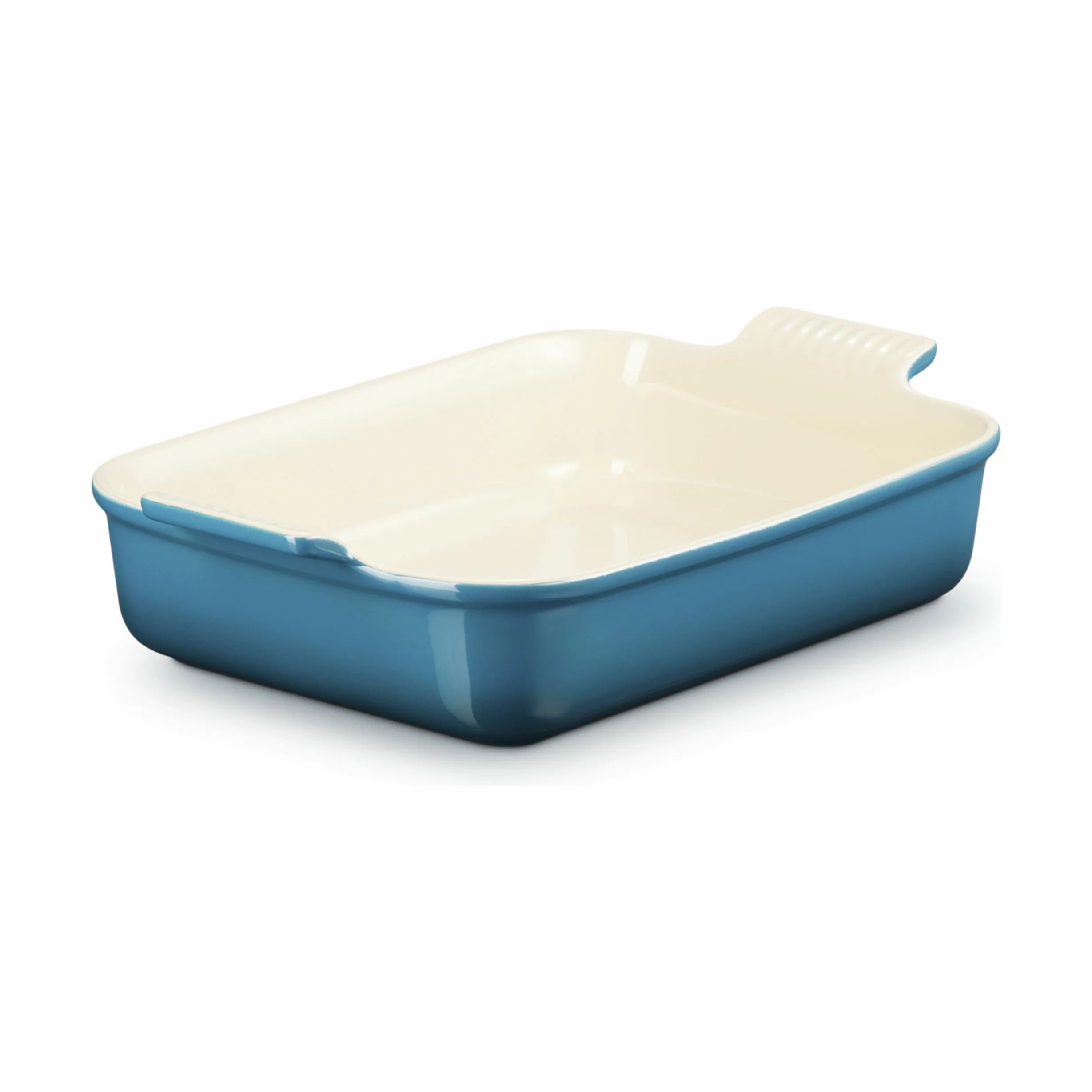 Le Creuset Ovnfaste fade Heritage Ovnfast Fad i Deep Teal, B20 x L32 cm, 1