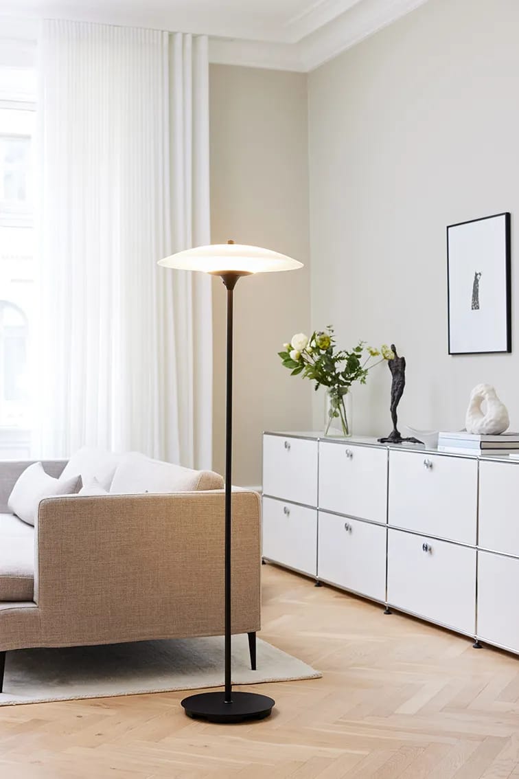 Halo Design Gulvlamper Baroni Gulvlampe i Opal, 2