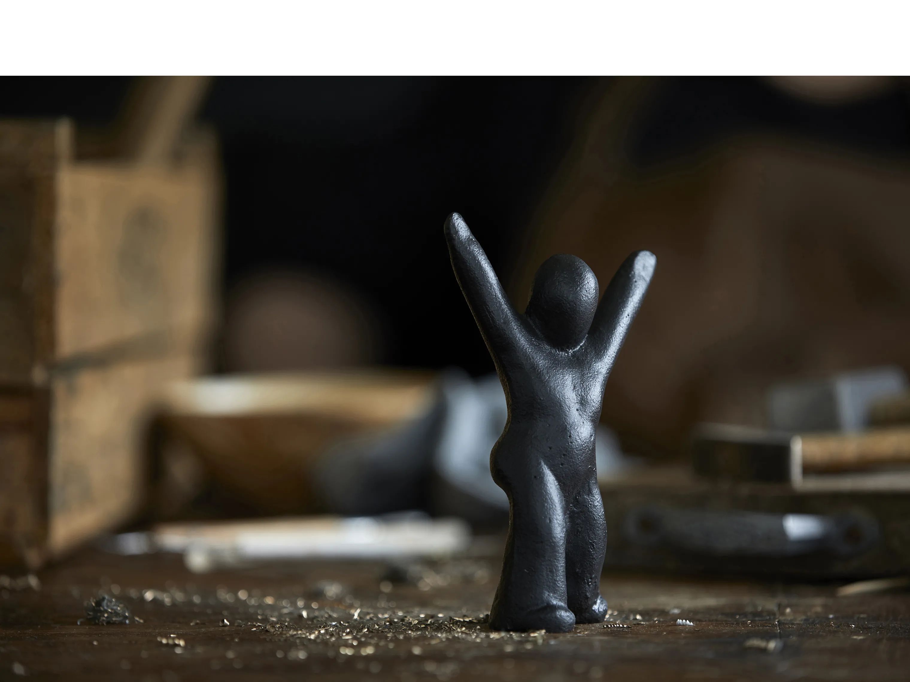 Morsø Øvrige figurer Skulptur - Du gjorde det! Nyd dit nu lige nu! Det er stærkt! i Du gjorde det! Nyd dit nu lige nu! Det er stærkt!, 14,5 cm, 2