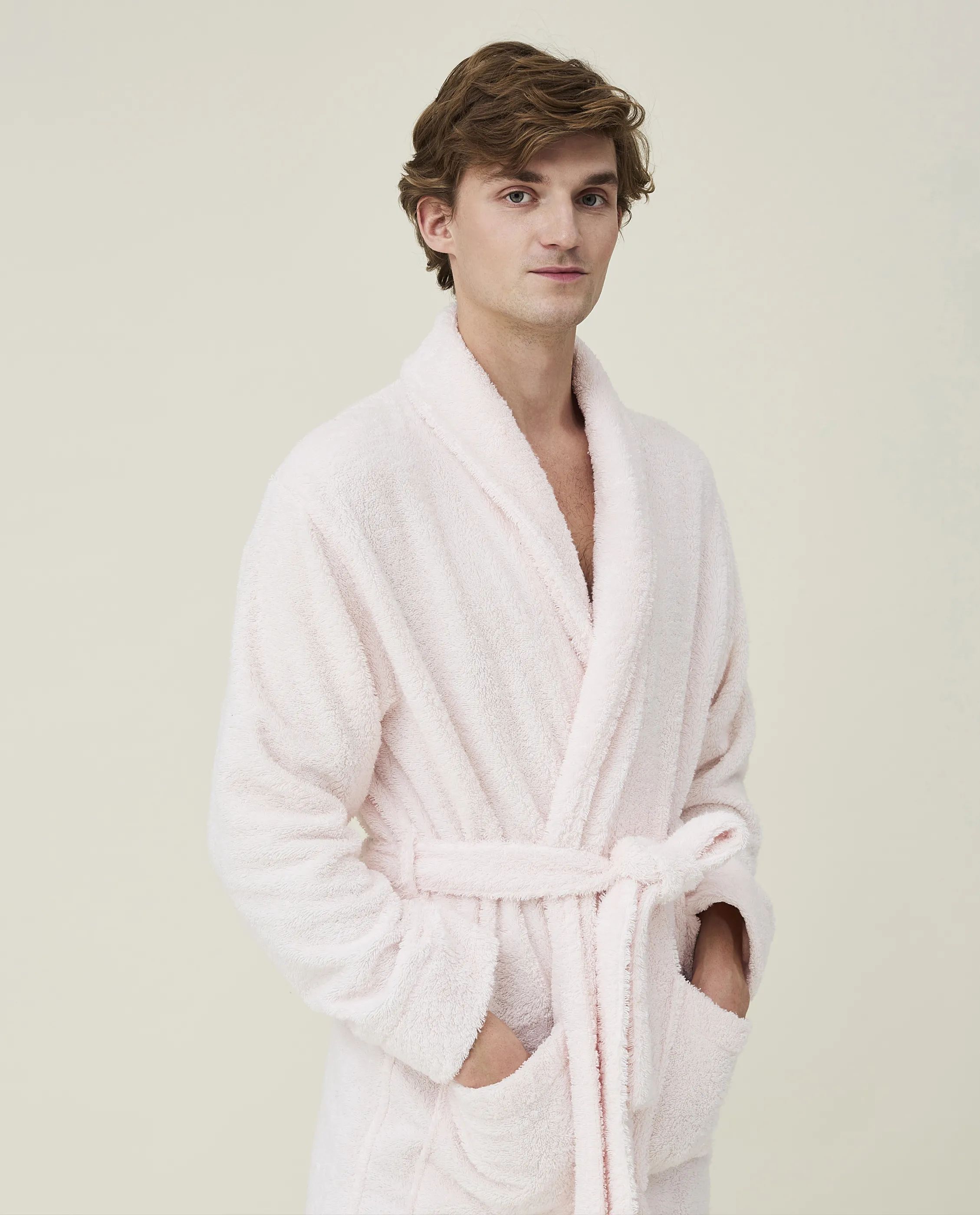 Lexington Morgenkåber Icons Original Badekåbe i Pink, XS, 3