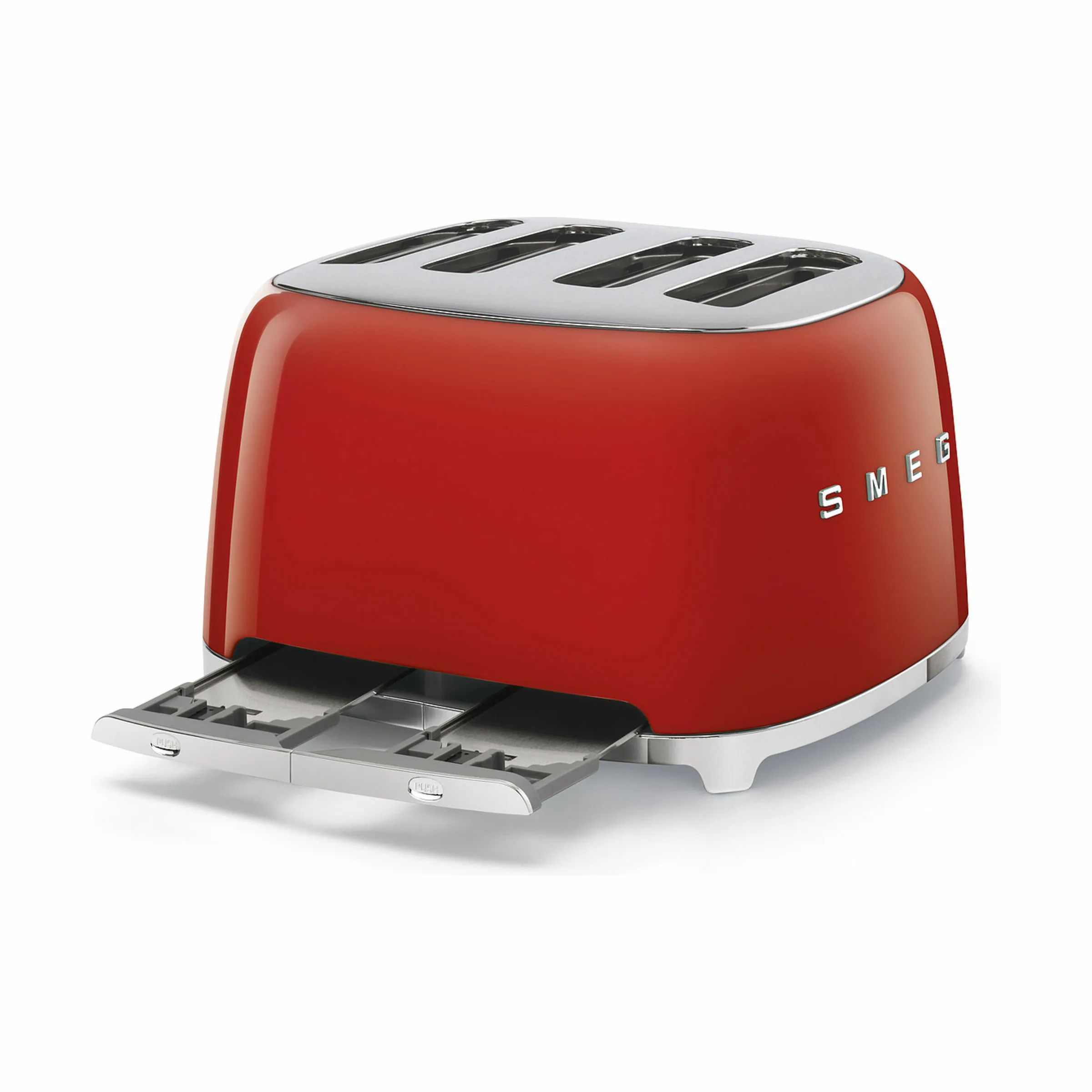 Smeg Brødristere 50's Style Brødrister TSF03RDEU i Red, 33 cm, 3
