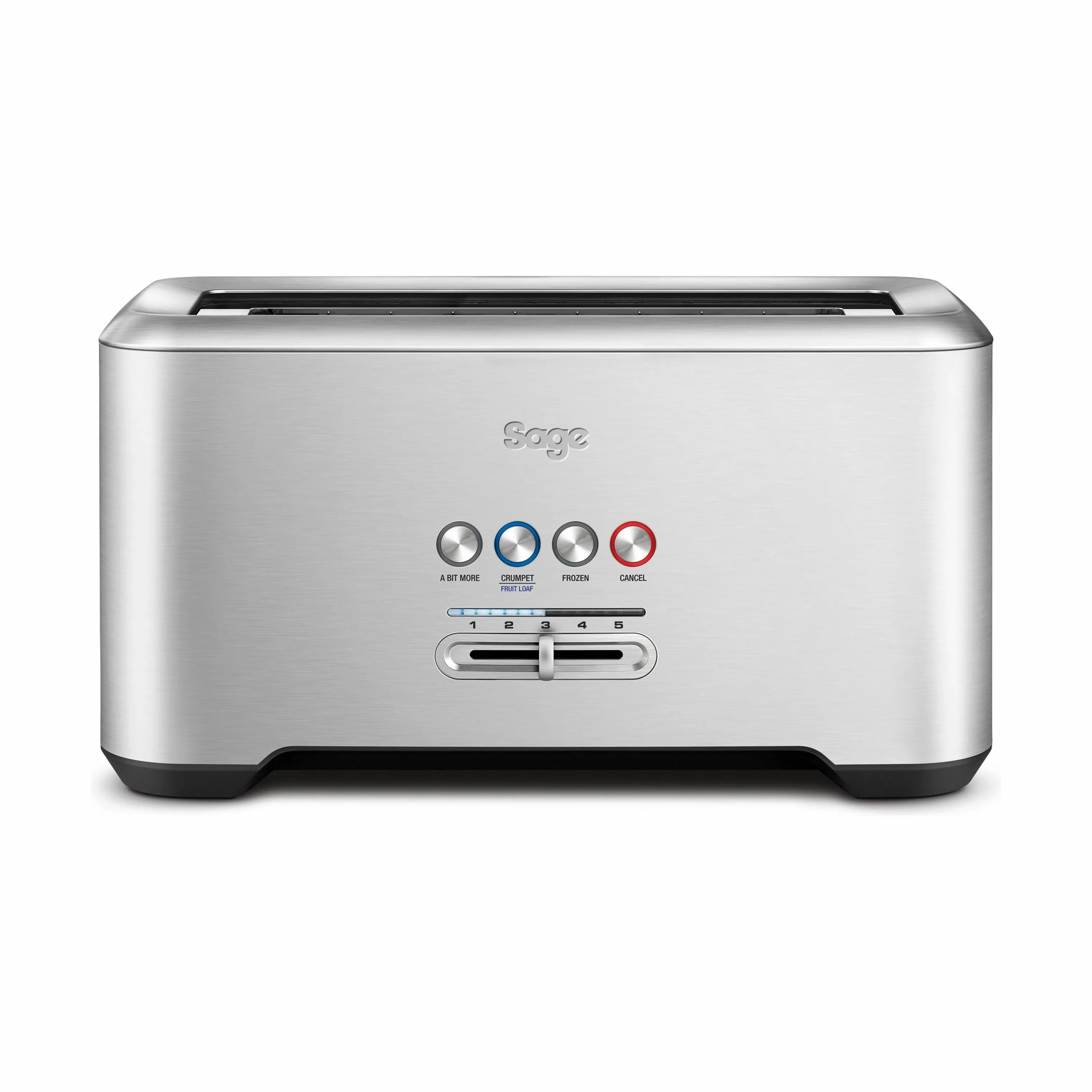 Sage Brødristere The "A bit more" Toaster i Steel, 1