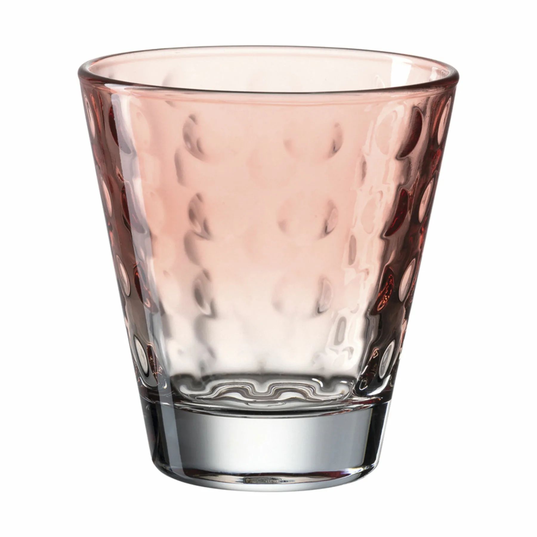 Leonardo Vandglas Leonardo Vandglas - 6 stk. i Klar/koral, 21.5 cl, 2